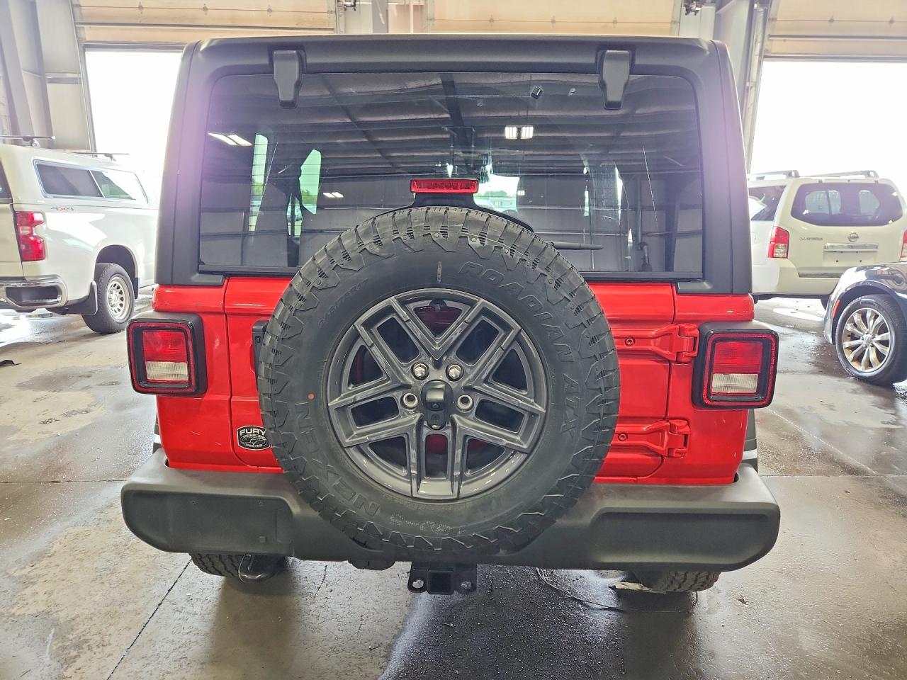 2026 Jeep Wrangler Sport Red vin: 1C4PJXDG7TW208146