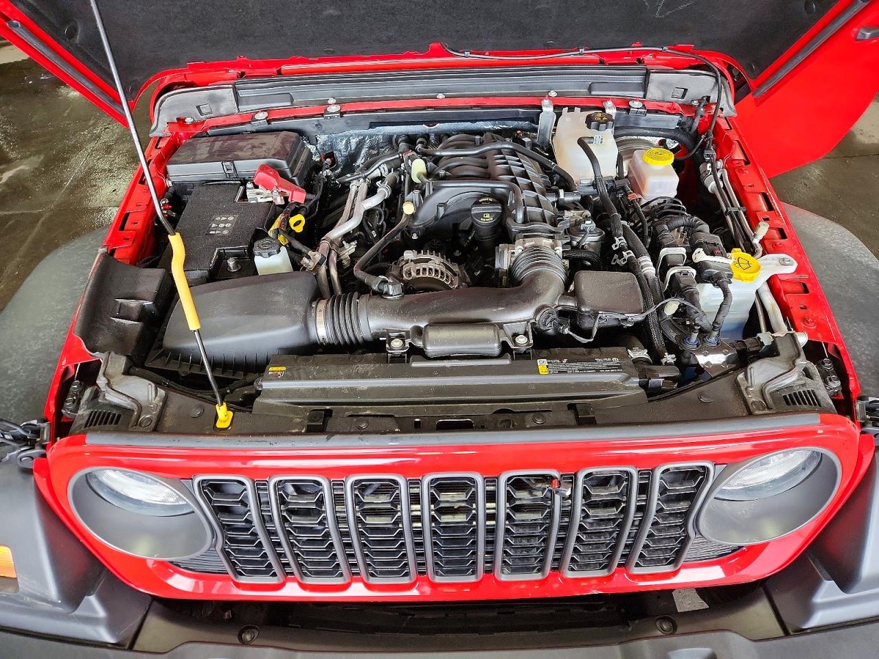 2026 Jeep Wrangler Sport Red vin: 1C4PJXDG7TW208146