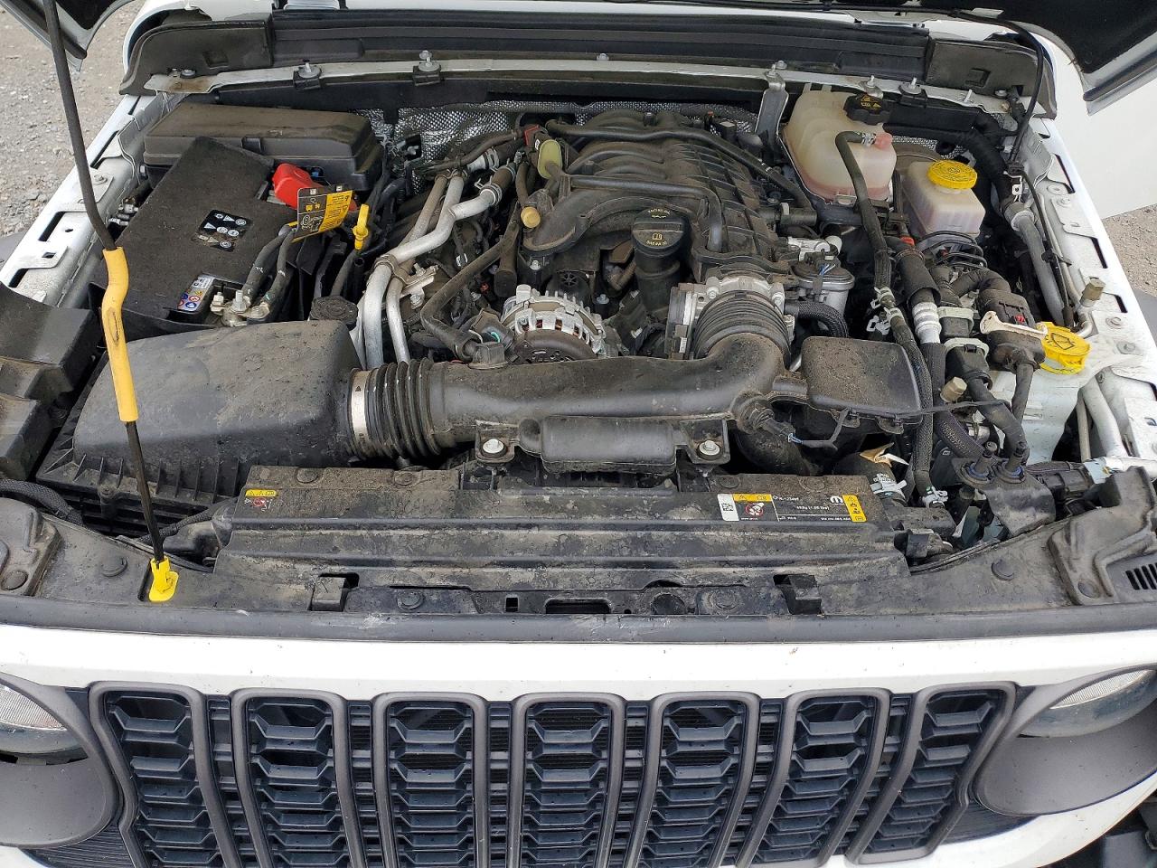 2024 Jeep Wrangler Sport White vin: 1C4PJXDG9RW290308