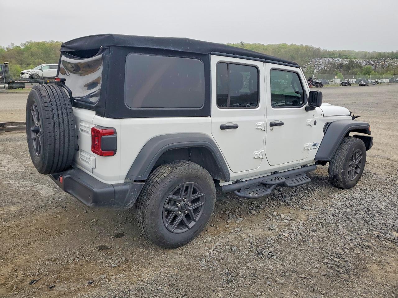 2024 Jeep Wrangler Sport White vin: 1C4PJXDG9RW290308