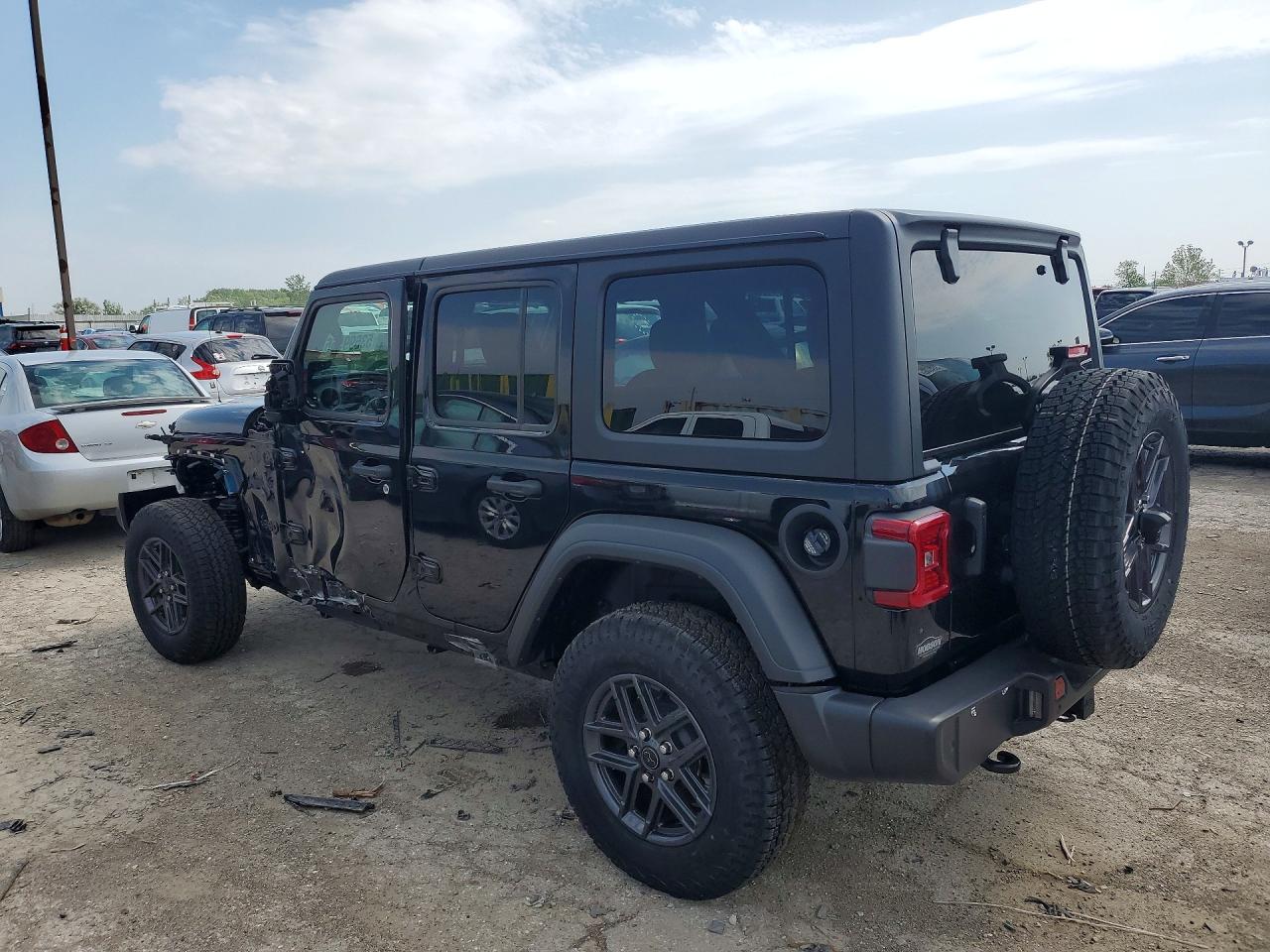 2026 Jeep Wrangler Sport Black vin: 1C4PJXDGXTW186398