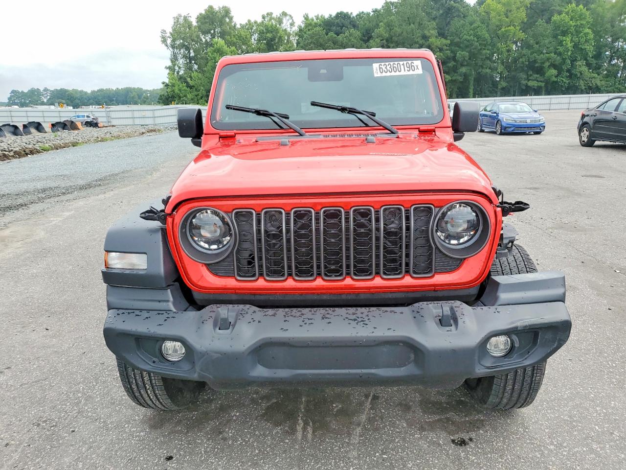 2024 Jeep Wrangler Sport Red vin: 1C4PJXDN0RW105416