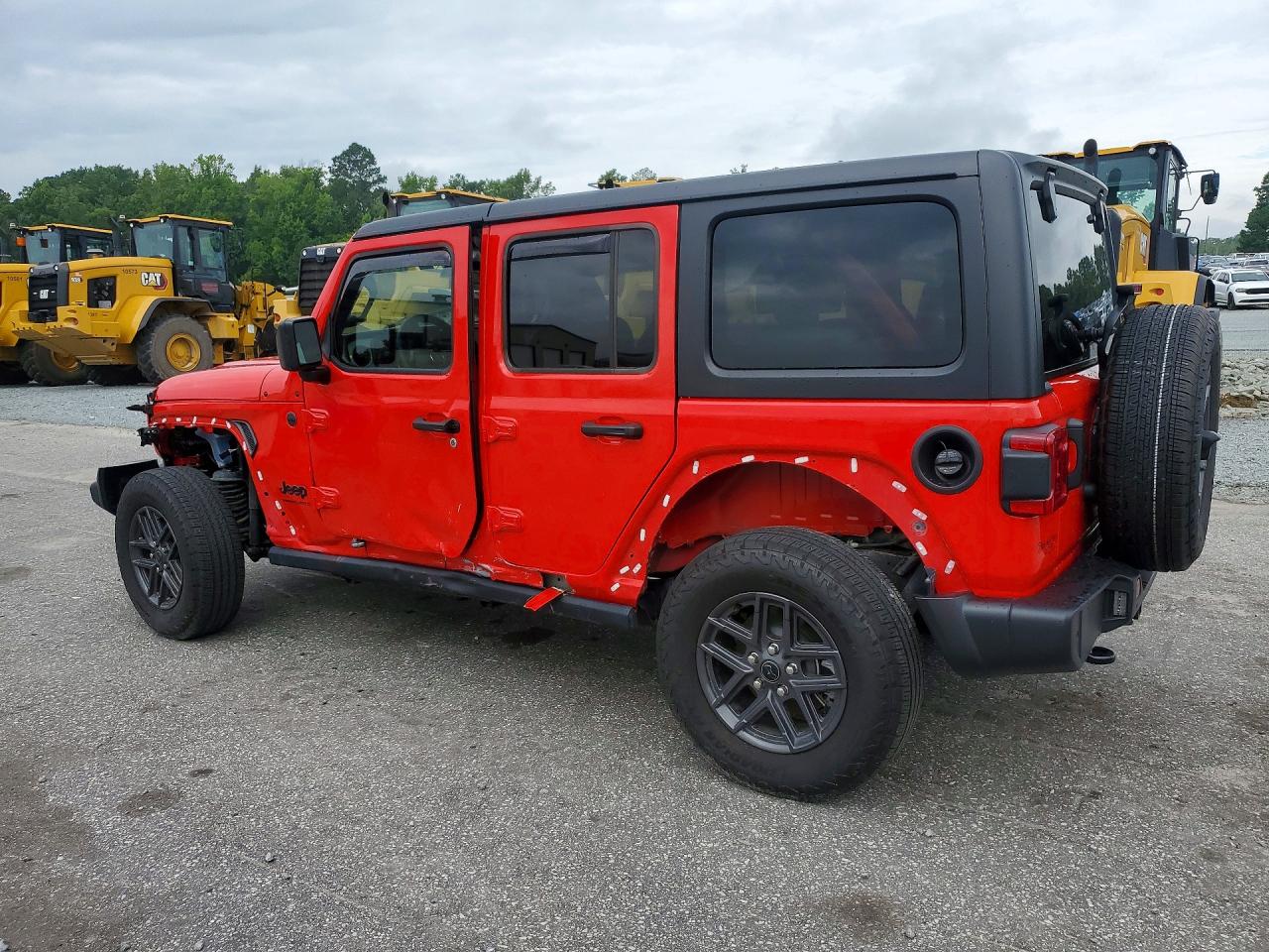 2024 Jeep Wrangler Sport Red vin: 1C4PJXDN0RW105416