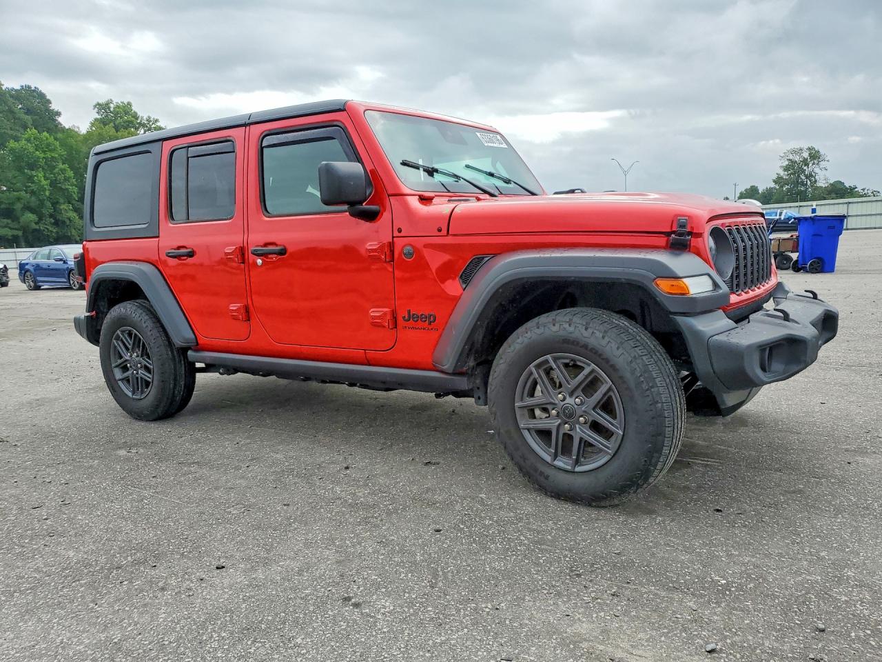 2024 Jeep Wrangler Sport Red vin: 1C4PJXDN0RW105416
