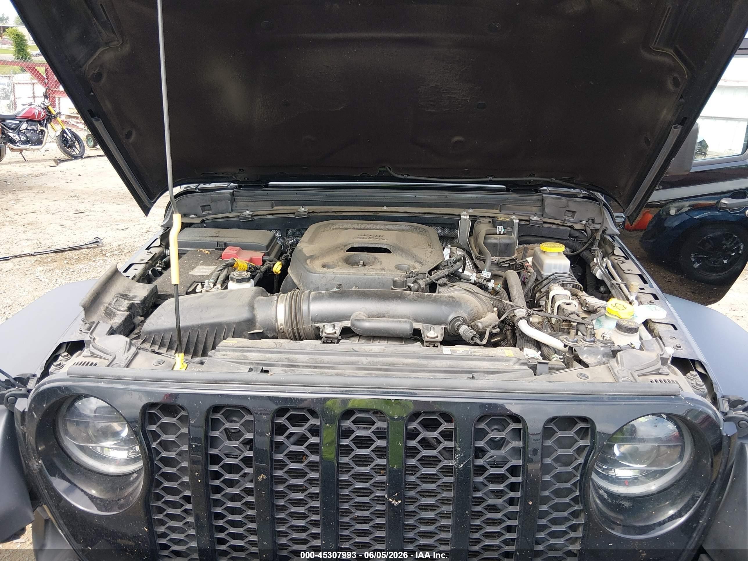 2024 Jeep Wrangler 4-door Sport S 4x4 Black vin: 1C4PJXDN1RW103254