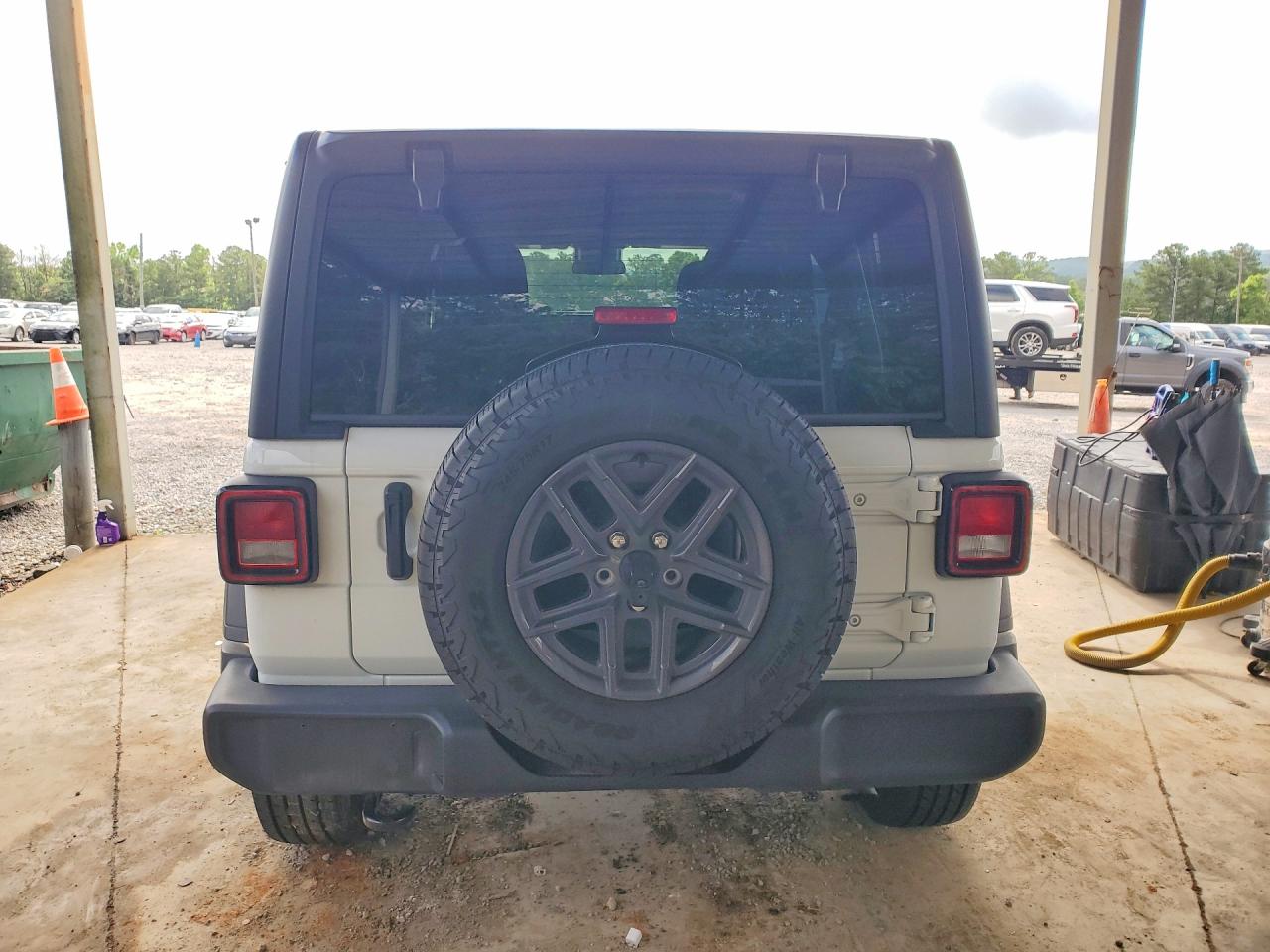2025 Jeep Wrangler Sport White vin: 1C4PJXDN1SW500310