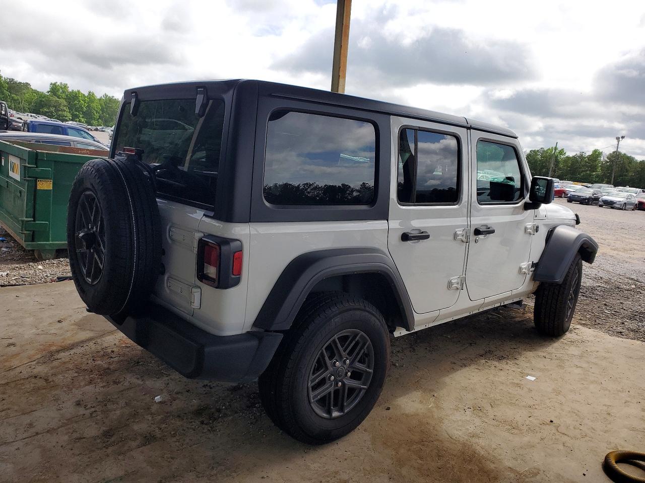 2025 Jeep Wrangler Sport White vin: 1C4PJXDN1SW500310