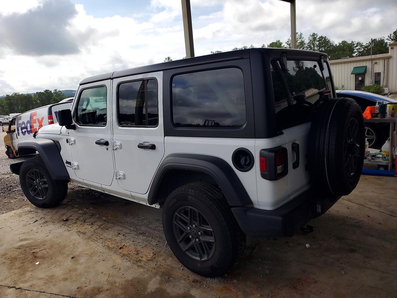 2025 Jeep Wrangler Sport White vin: 1C4PJXDN1SW500310