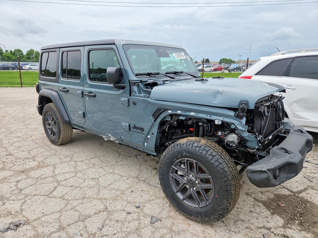 2026 Jeep Wrangler Sport Gray vin: 1C4PJXDN1TW181315