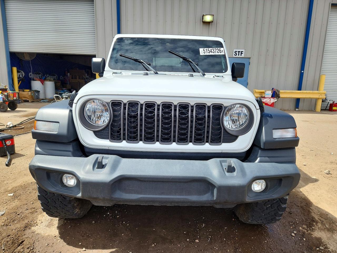 2024 Jeep Wrangler Sport White vin: 1C4PJXDN2RW268553