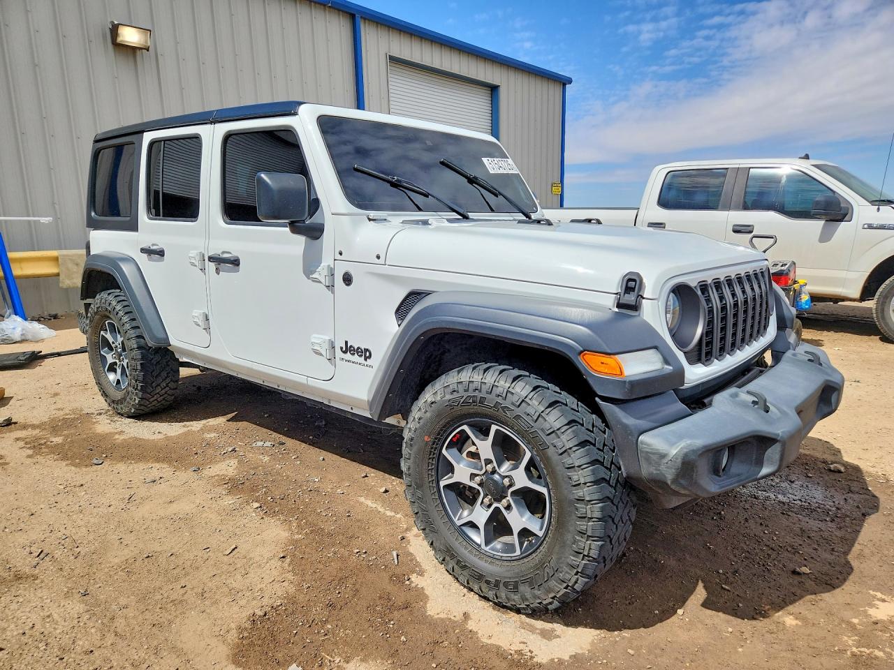 2024 Jeep Wrangler Sport White vin: 1C4PJXDN2RW268553