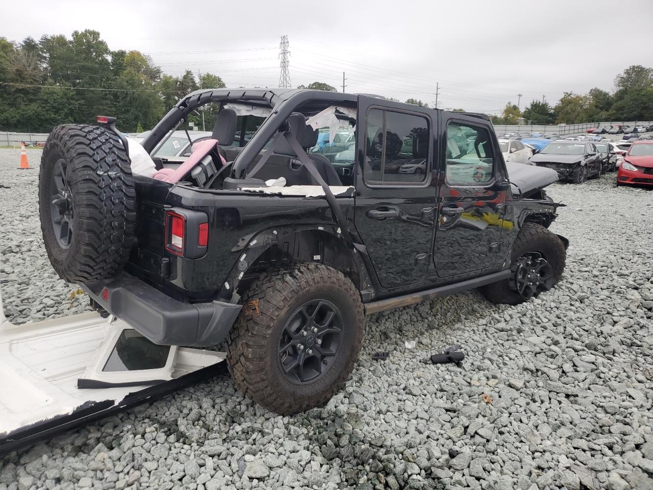 2025 Jeep Wrangler Sport Black vin: 1C4PJXDN2SW539827