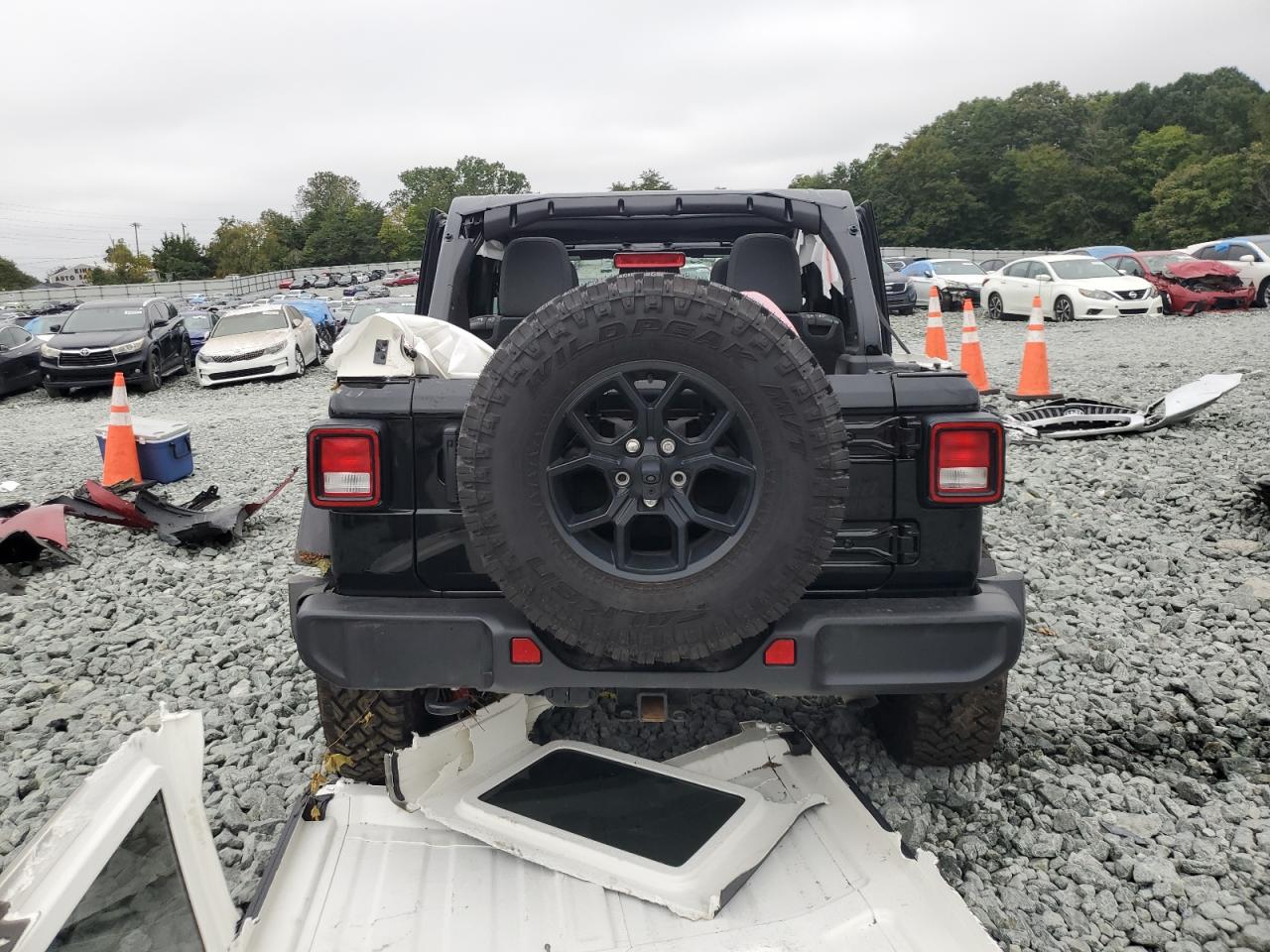 2025 Jeep Wrangler Sport Black vin: 1C4PJXDN2SW539827