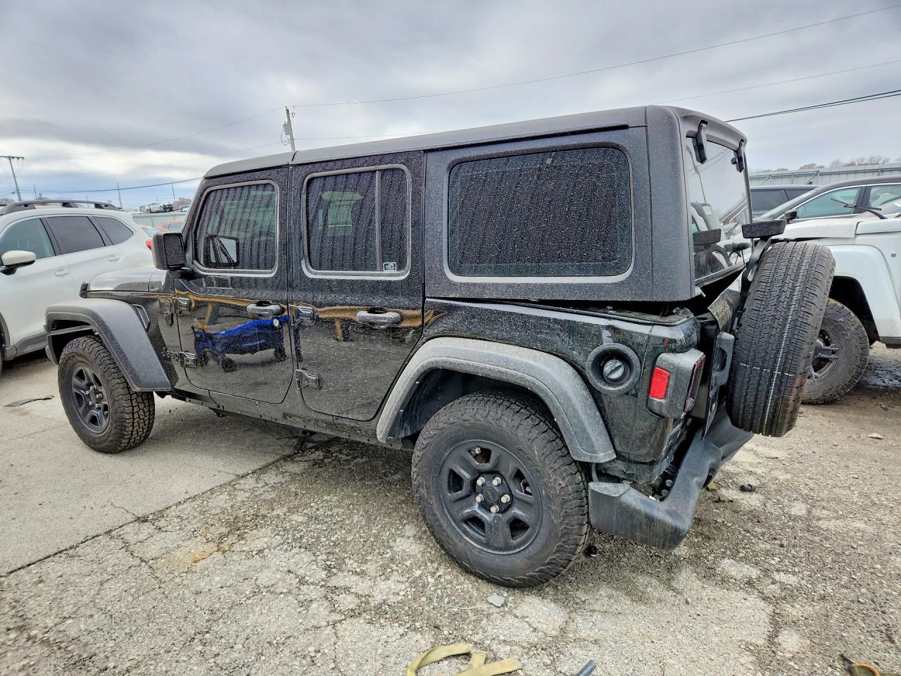 2024 Jeep Wrangler Sport Black vin: 1C4PJXDN3RW136854