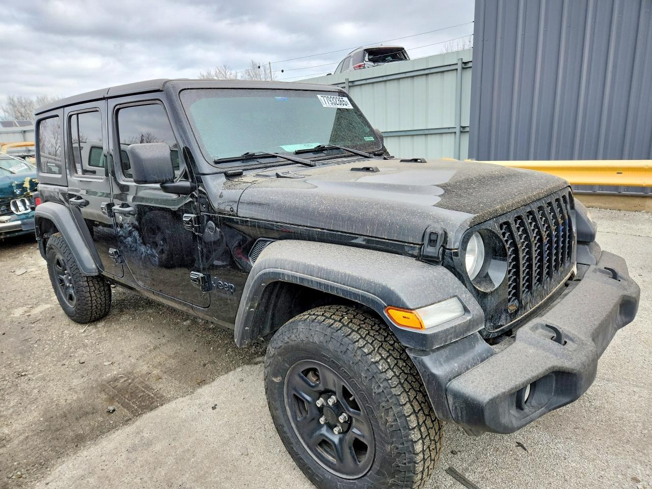 2024 Jeep Wrangler Sport Black vin: 1C4PJXDN3RW136854