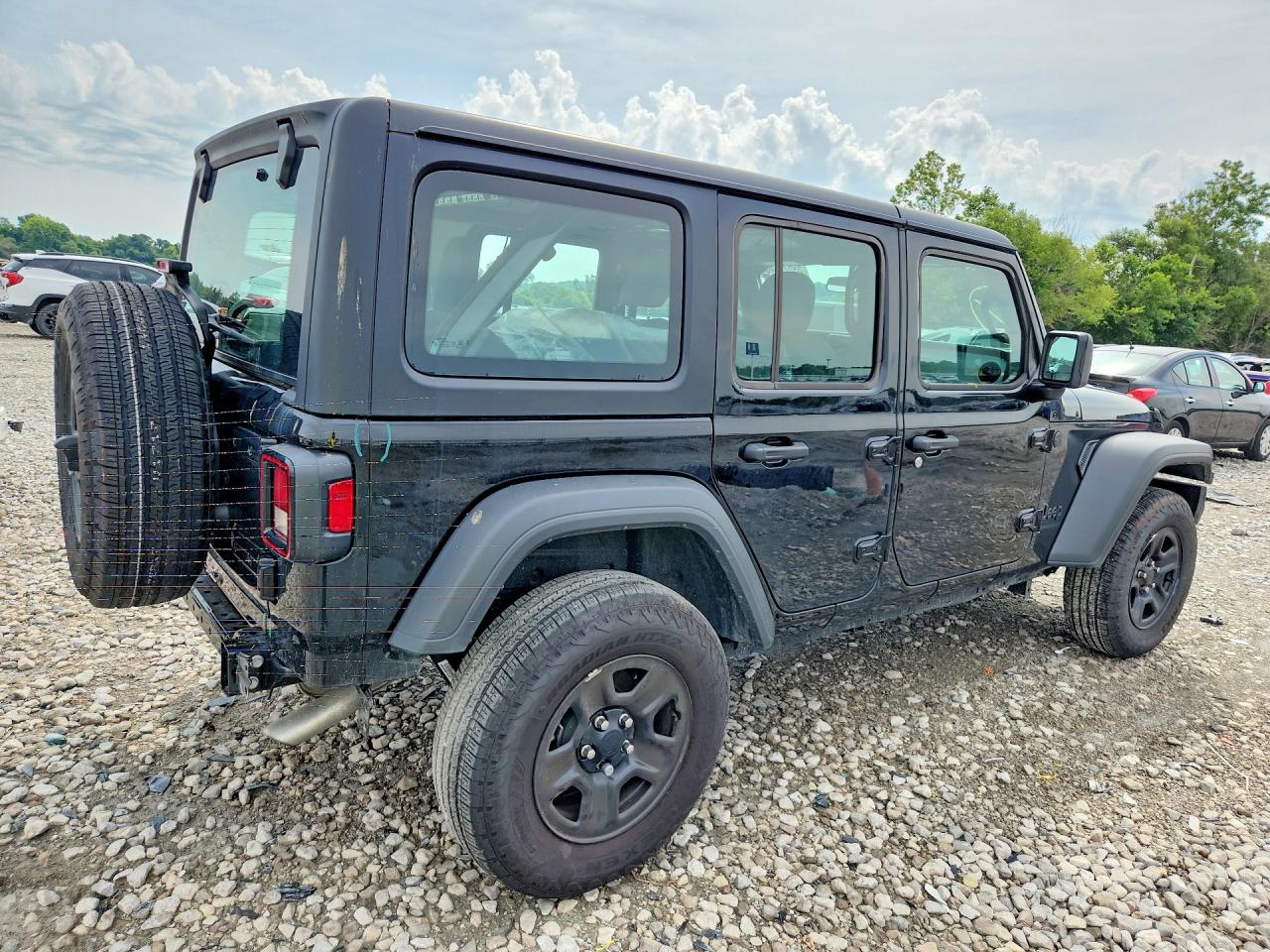 2025 Jeep Wrangler Sport Black vin: 1C4PJXDN3SW656395