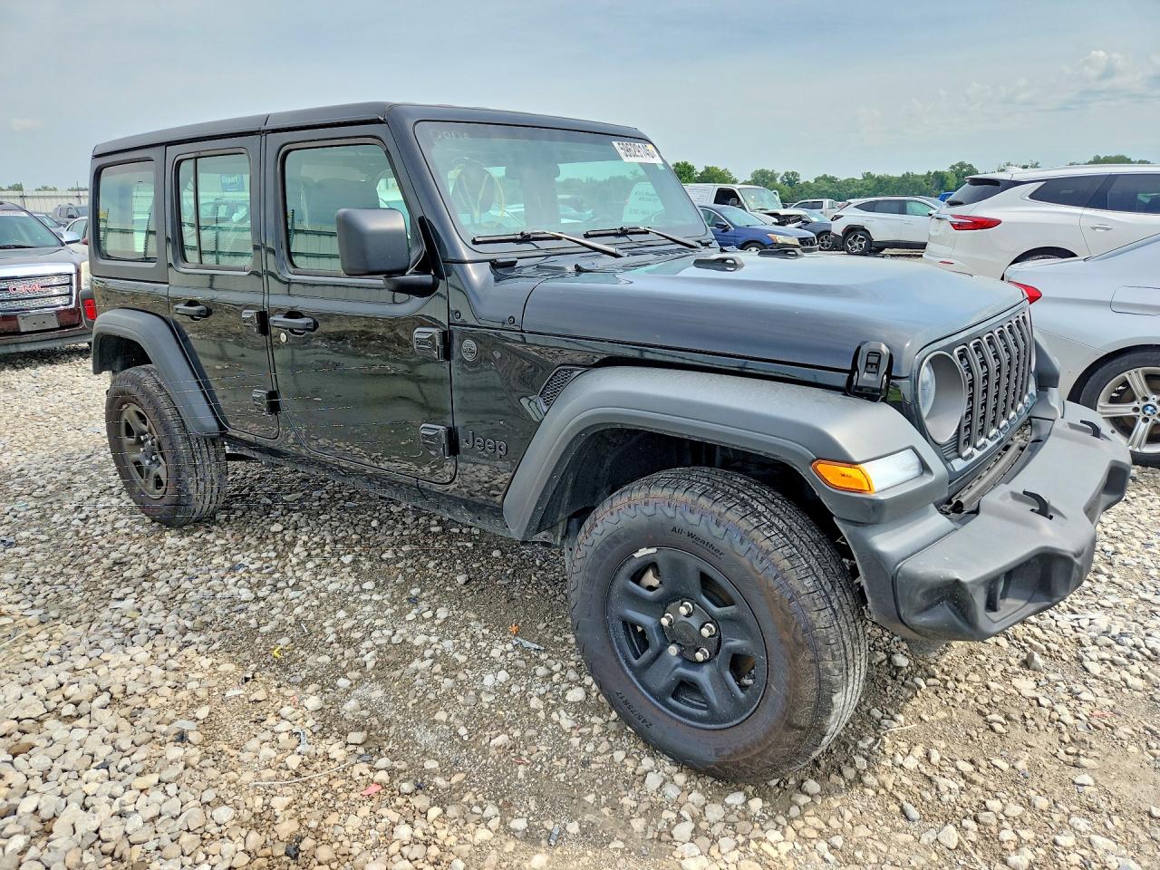 2025 Jeep Wrangler Sport Black vin: 1C4PJXDN3SW656395