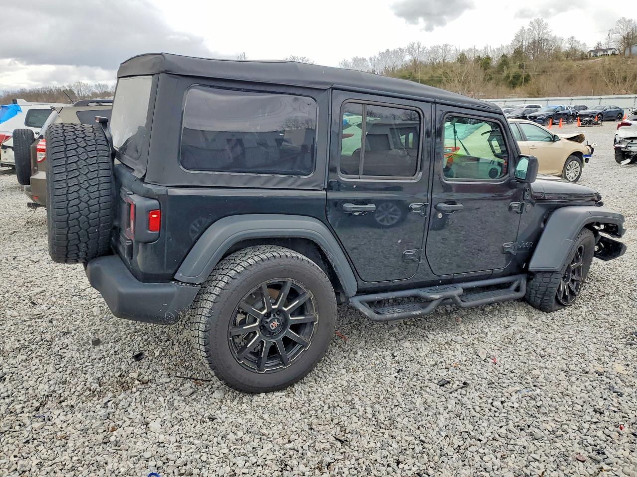 2025 Jeep Wrangler Sport Black vin: 1C4PJXDN5SW608543