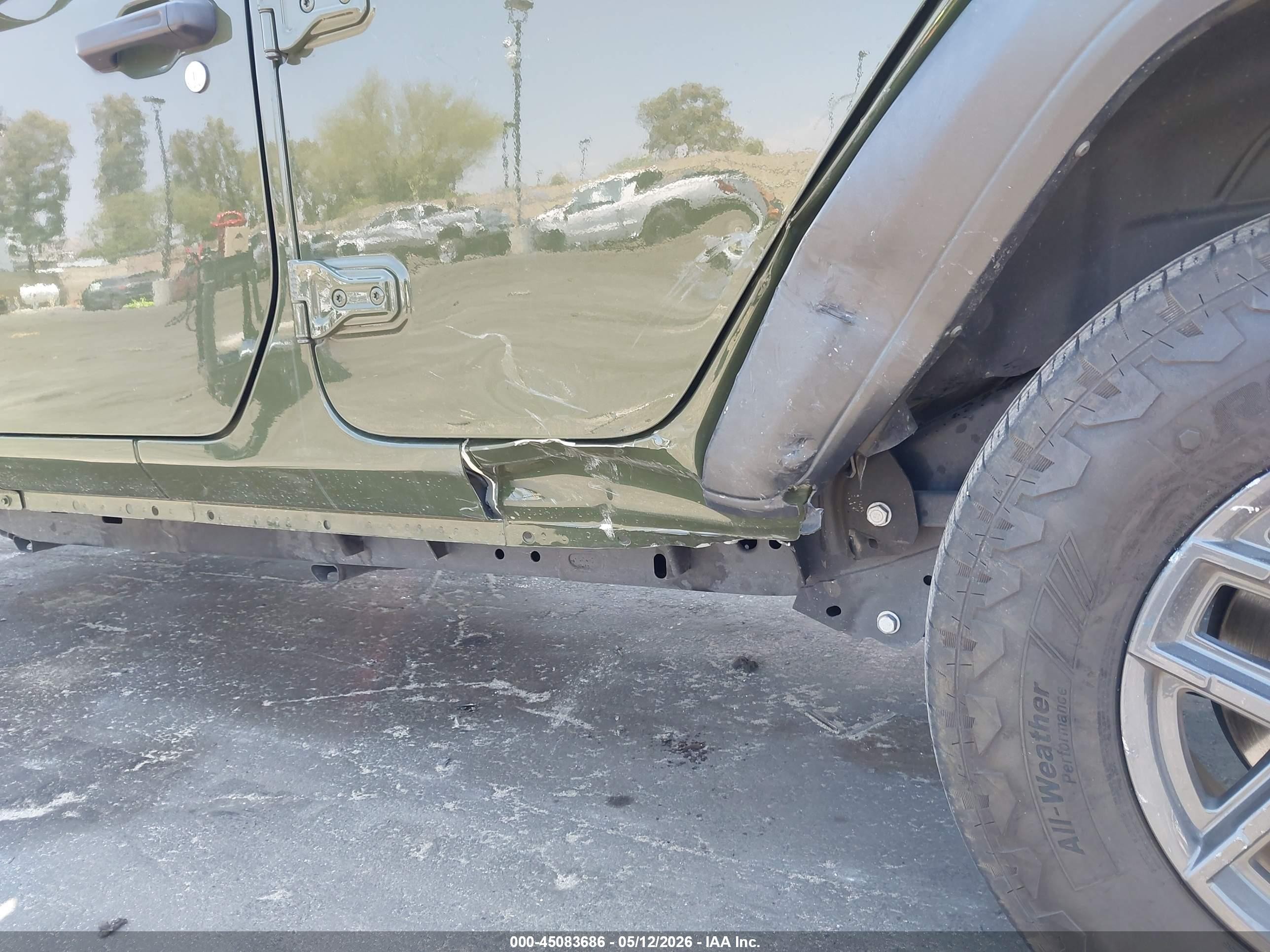 2024 Jeep Wrangler 4-door Sport S 4x4 Зеленый vin: 1C4PJXDN8RW110105