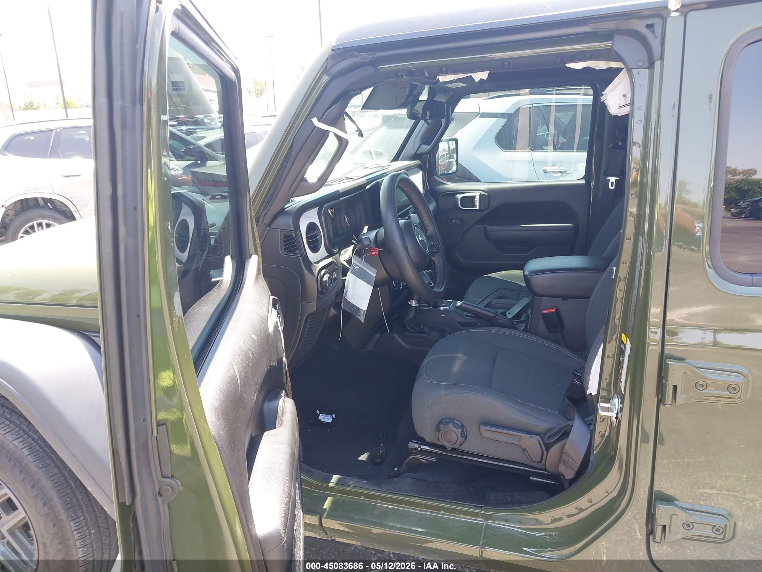 2024 Jeep Wrangler 4-door Sport S 4x4 Зеленый vin: 1C4PJXDN8RW110105