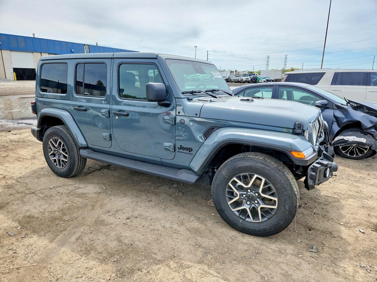 2026 Jeep Wrangler Sahara Blue vin: 1C4PJXEG1TW252545