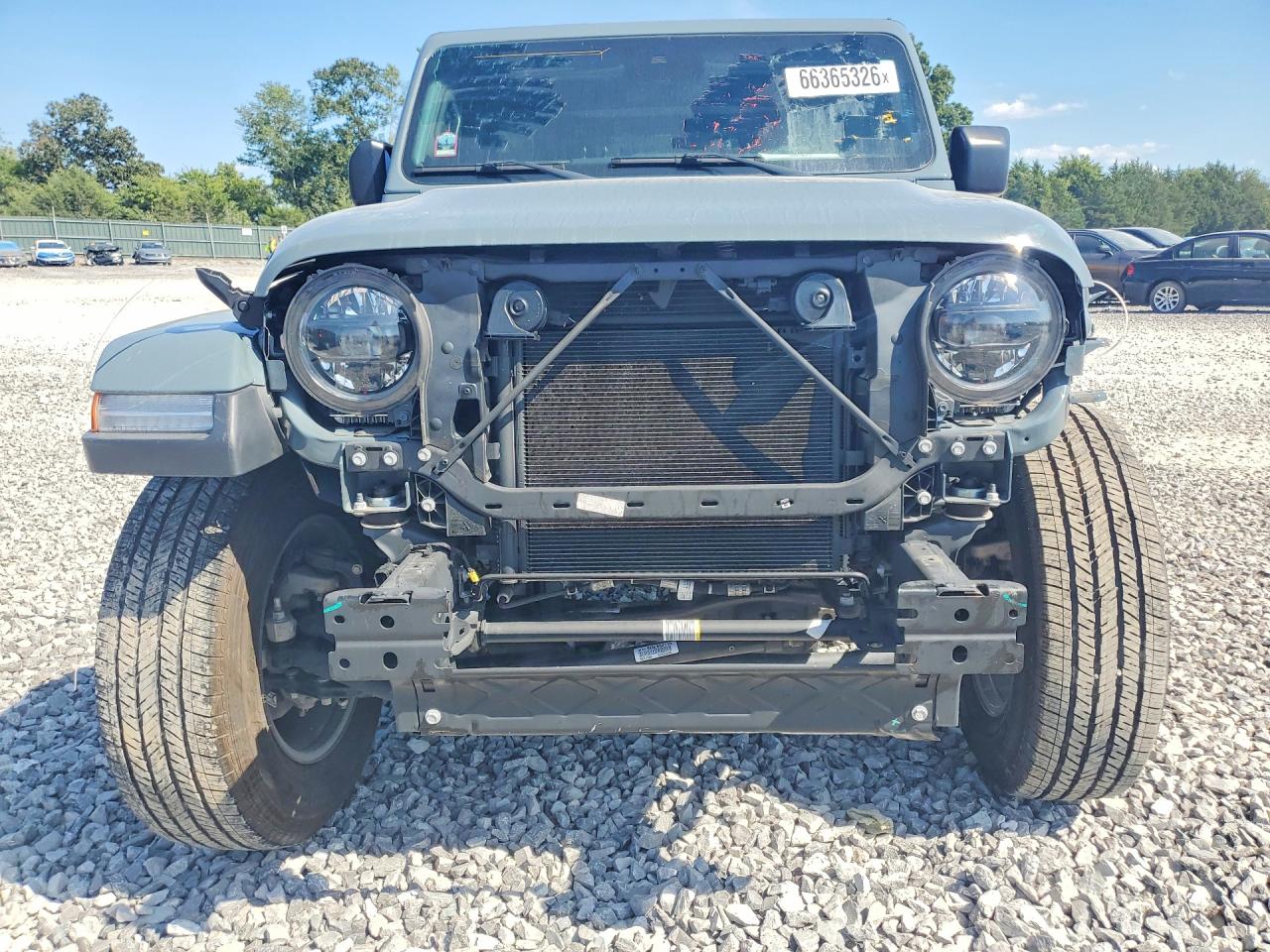 2024 Jeep Wrangler Sahara Серый vin: 1C4PJXEG2RW247055