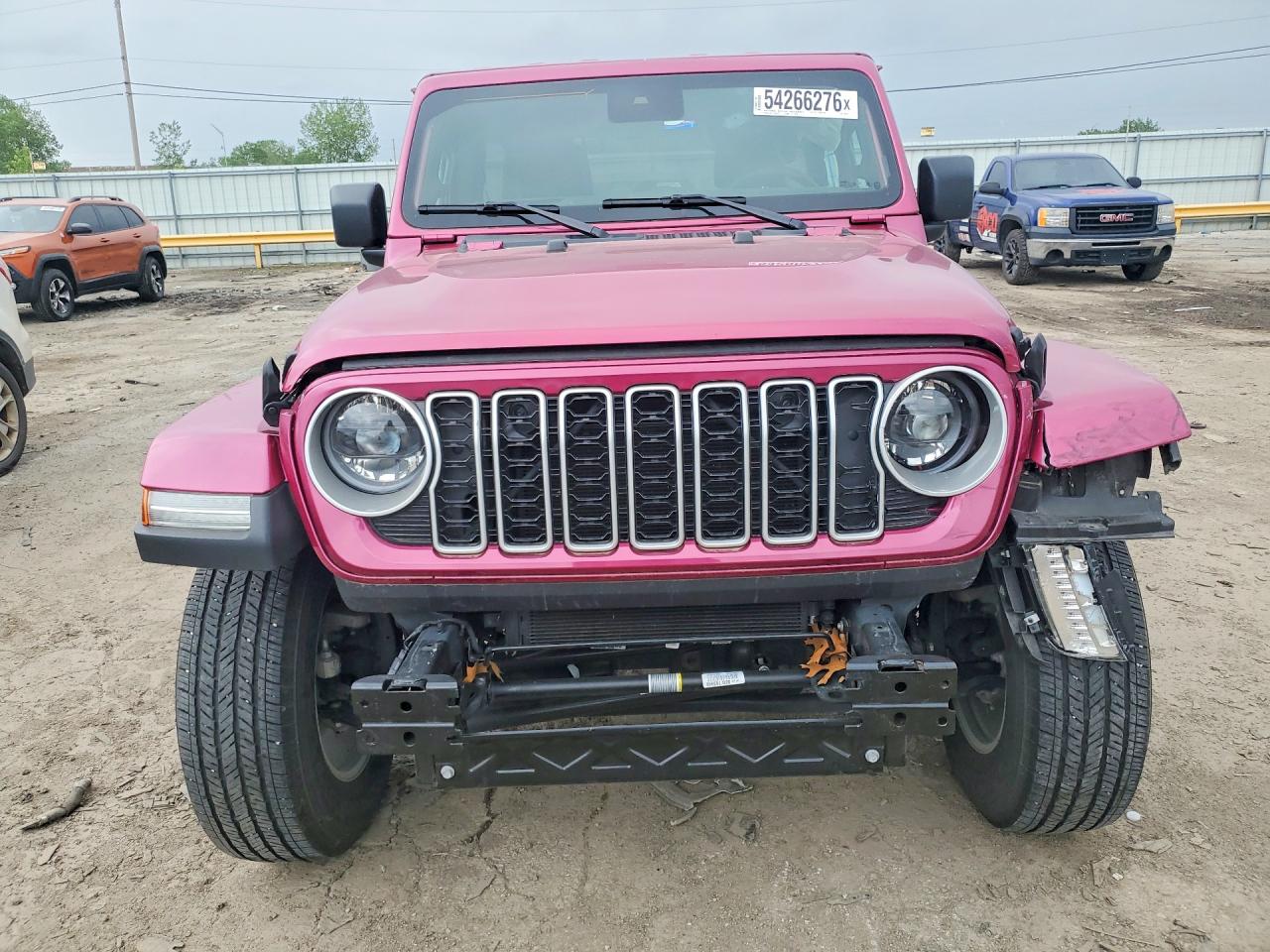 2024 Jeep Wrangler Sahara Розовый vin: 1C4PJXEG2RW328654