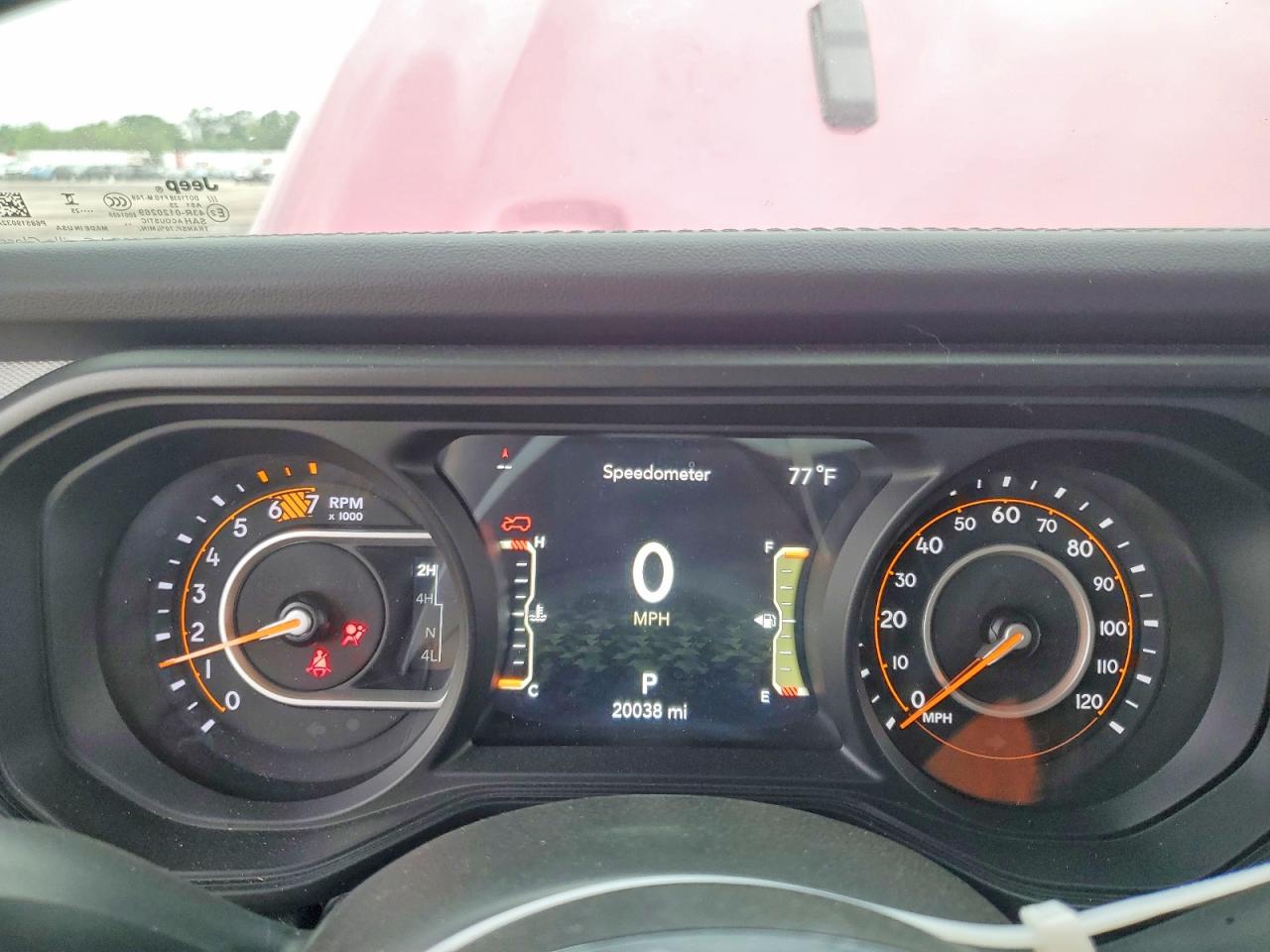 2024 Jeep Wrangler Sahara Розовый vin: 1C4PJXEG2RW328654