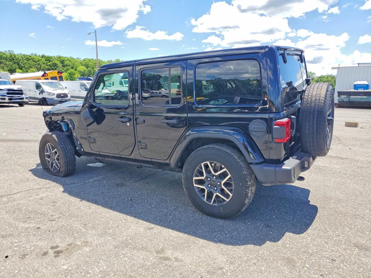 2026 Jeep Wrangler Sahara Black vin: 1C4PJXEN4TW179945