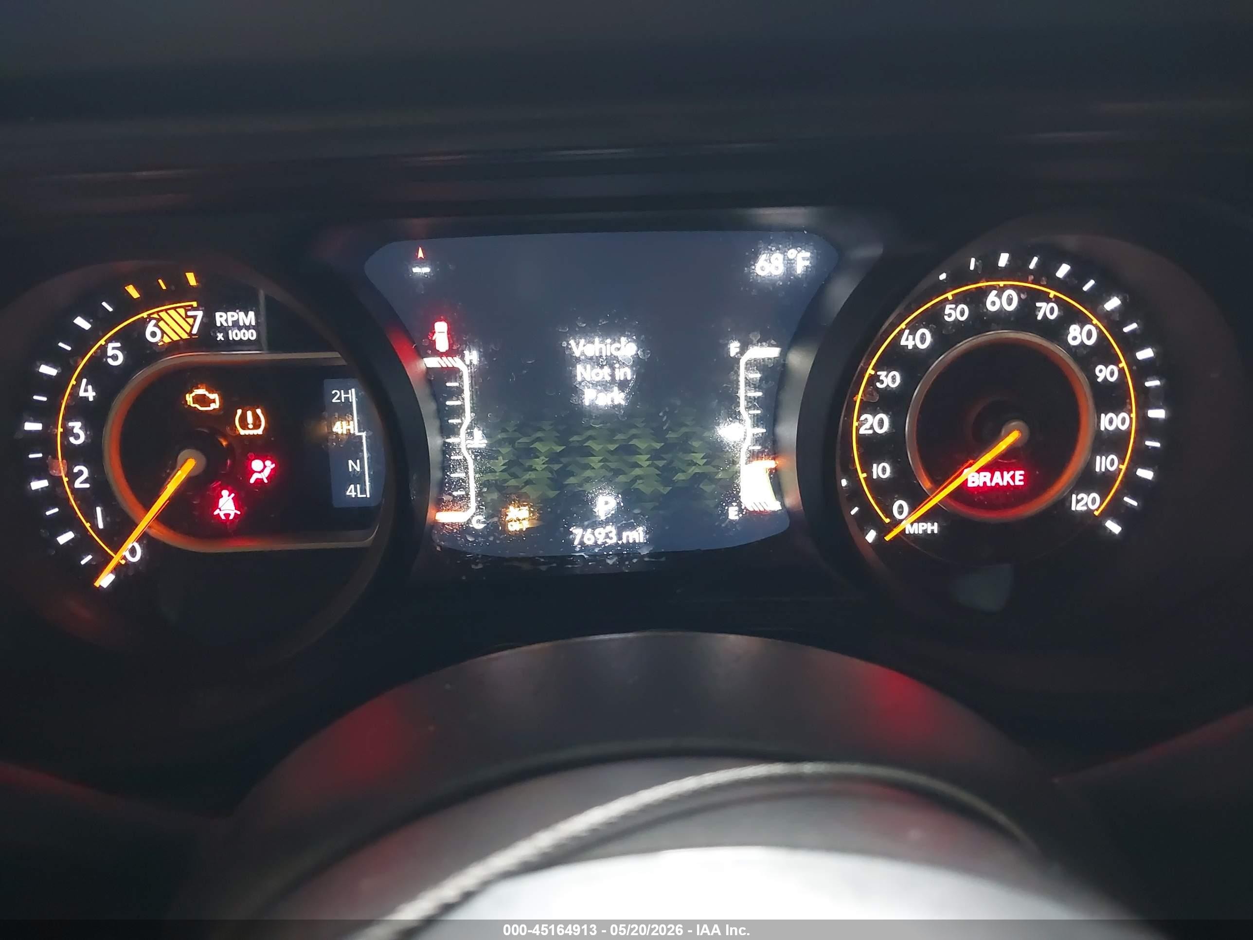 2025 Jeep Wrangler 4-door Sahara 4x4 Gray vin: 1C4PJXEN8SW653104