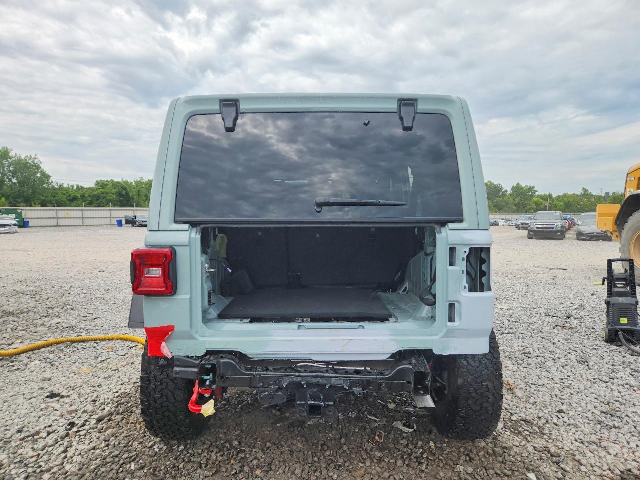2024 Jeep Wrangler Rubicon Teal vin: 1C4PJXFGXRW301989