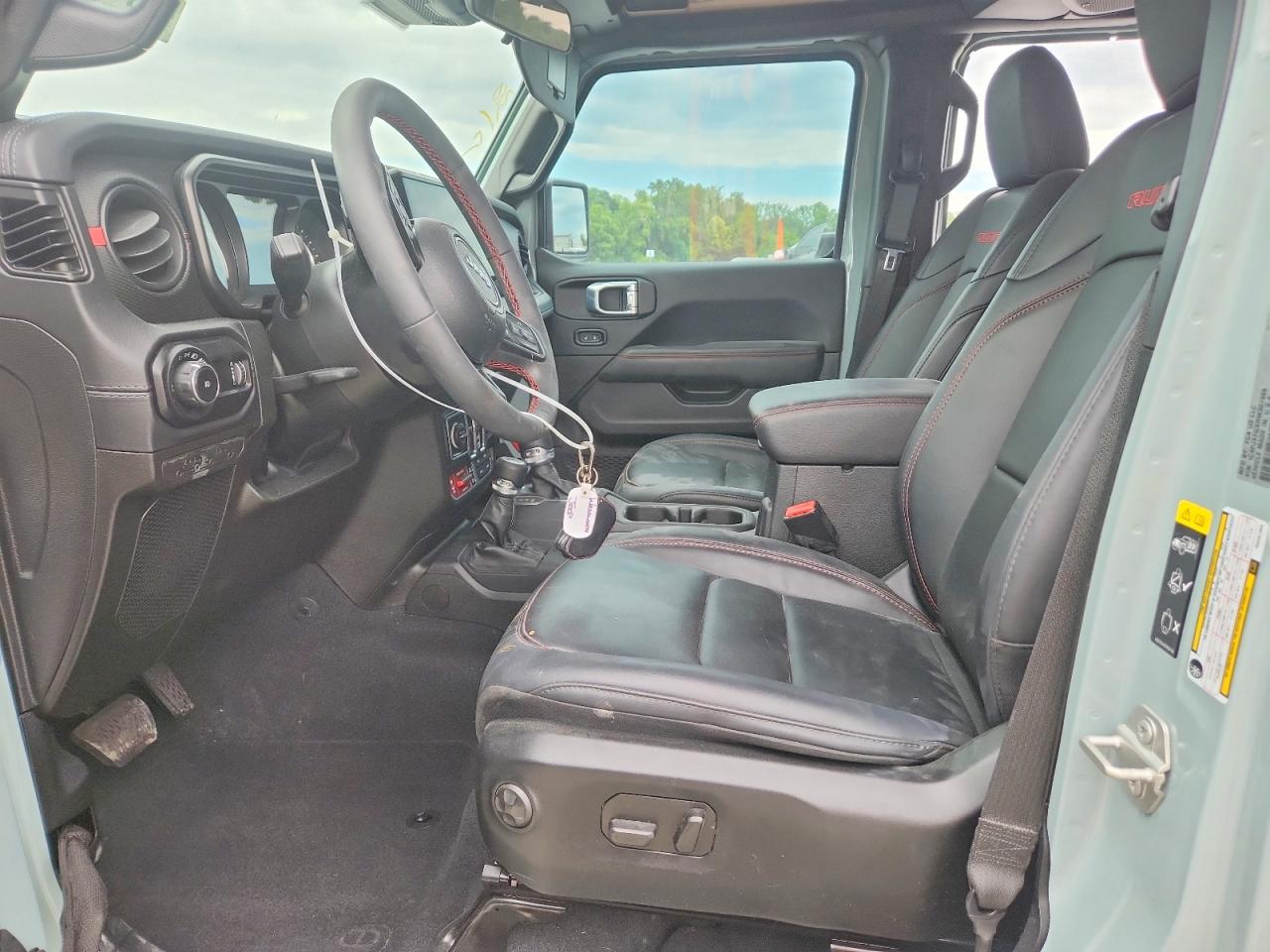 2024 Jeep Wrangler Rubicon Teal vin: 1C4PJXFGXRW301989