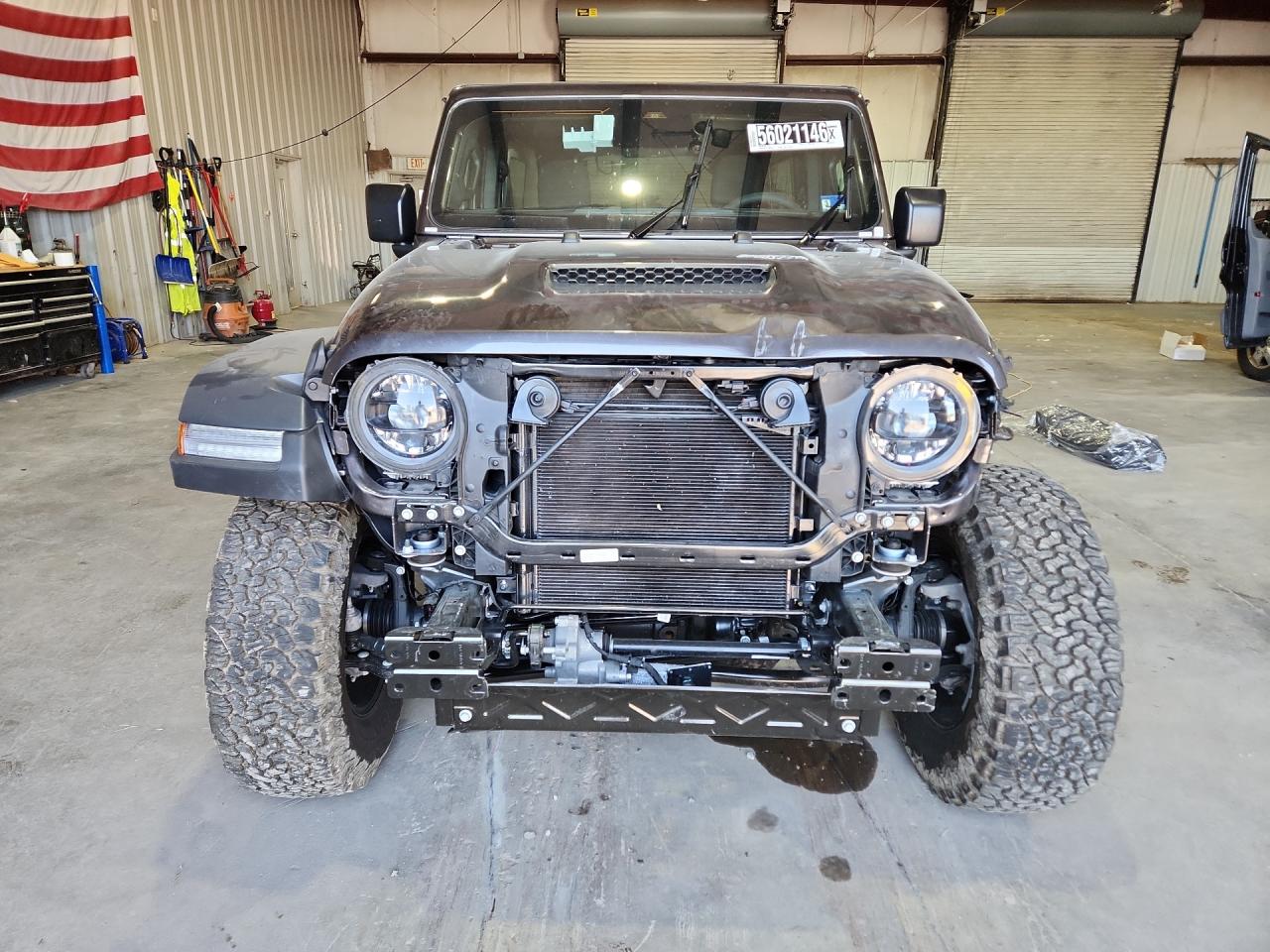 2026 Jeep Wrangler Rubicon Charcoal vin: 1C4PJXFN6TW262310 Damage: Front Bumper Reinforcement, Broken, Replacement Required
