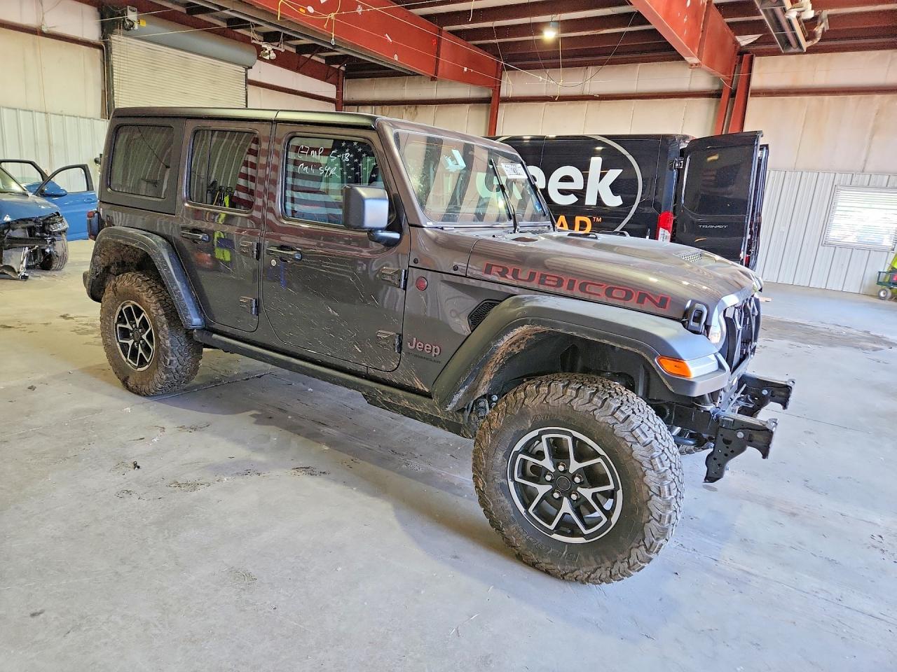 2026 Jeep Wrangler Rubicon Charcoal vin: 1C4PJXFN6TW262310