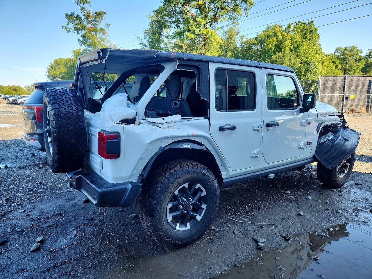 2026 Jeep Wrangler Rubicon White vin: 1C4PJXFN9TW286312