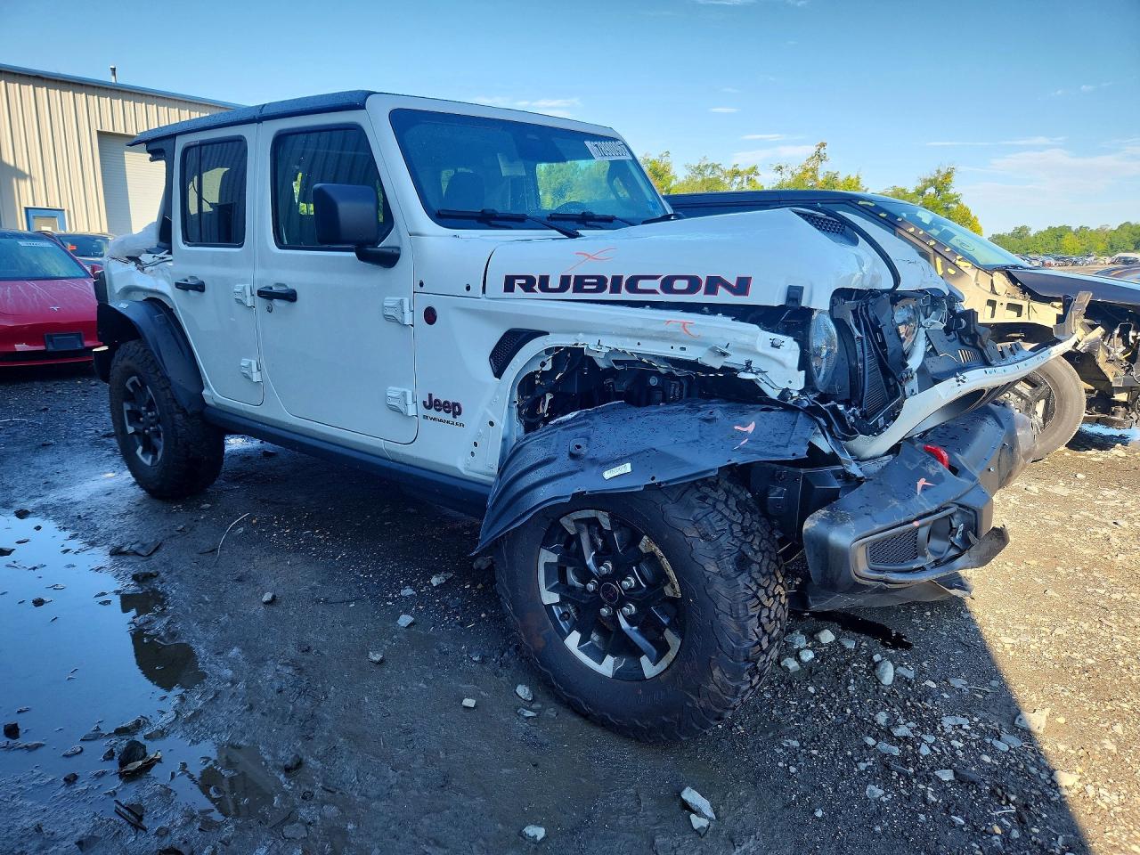 2026 Jeep Wrangler Rubicon White vin: 1C4PJXFN9TW286312
