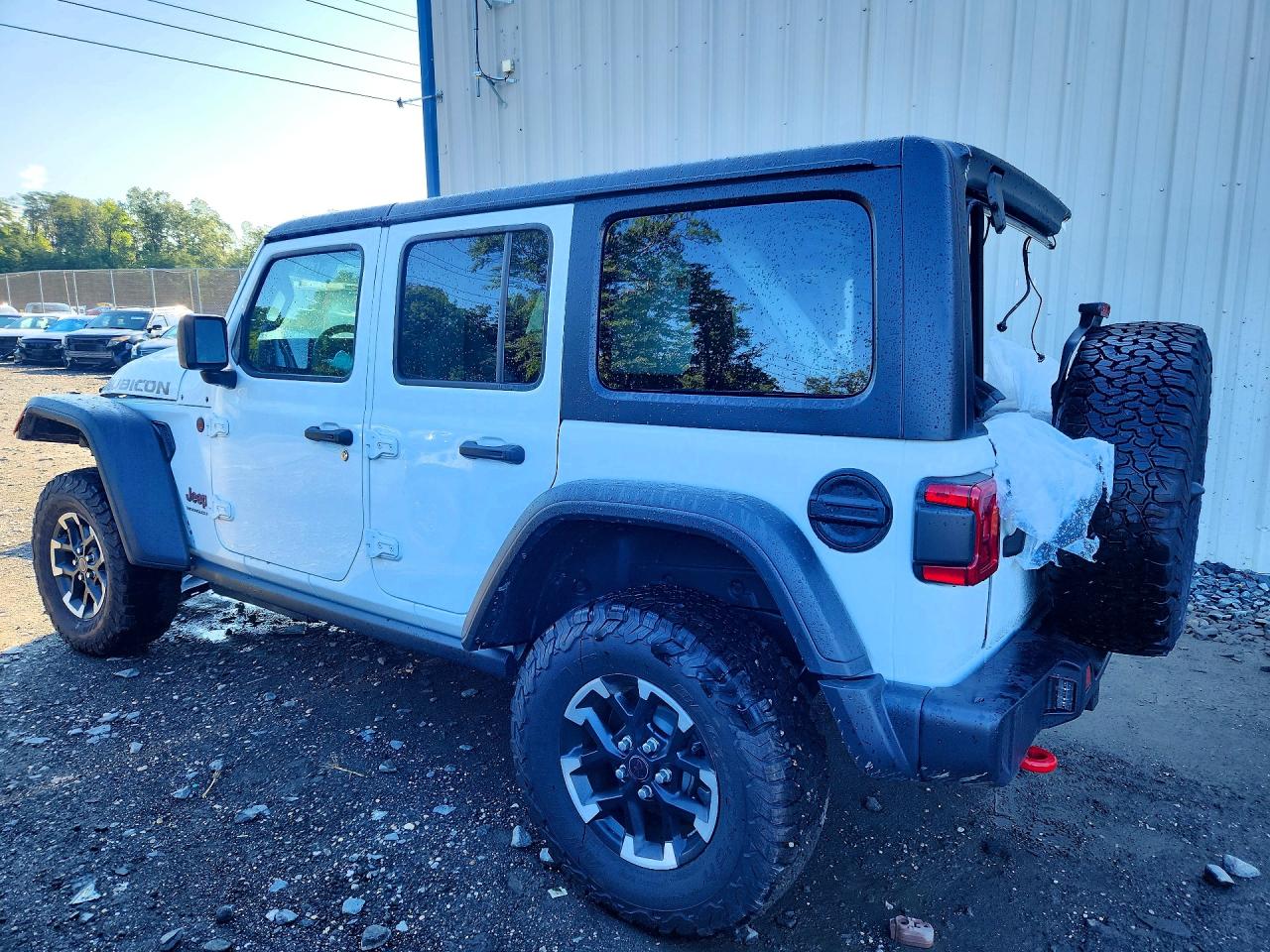 2026 Jeep Wrangler Rubicon White vin: 1C4PJXFN9TW286312