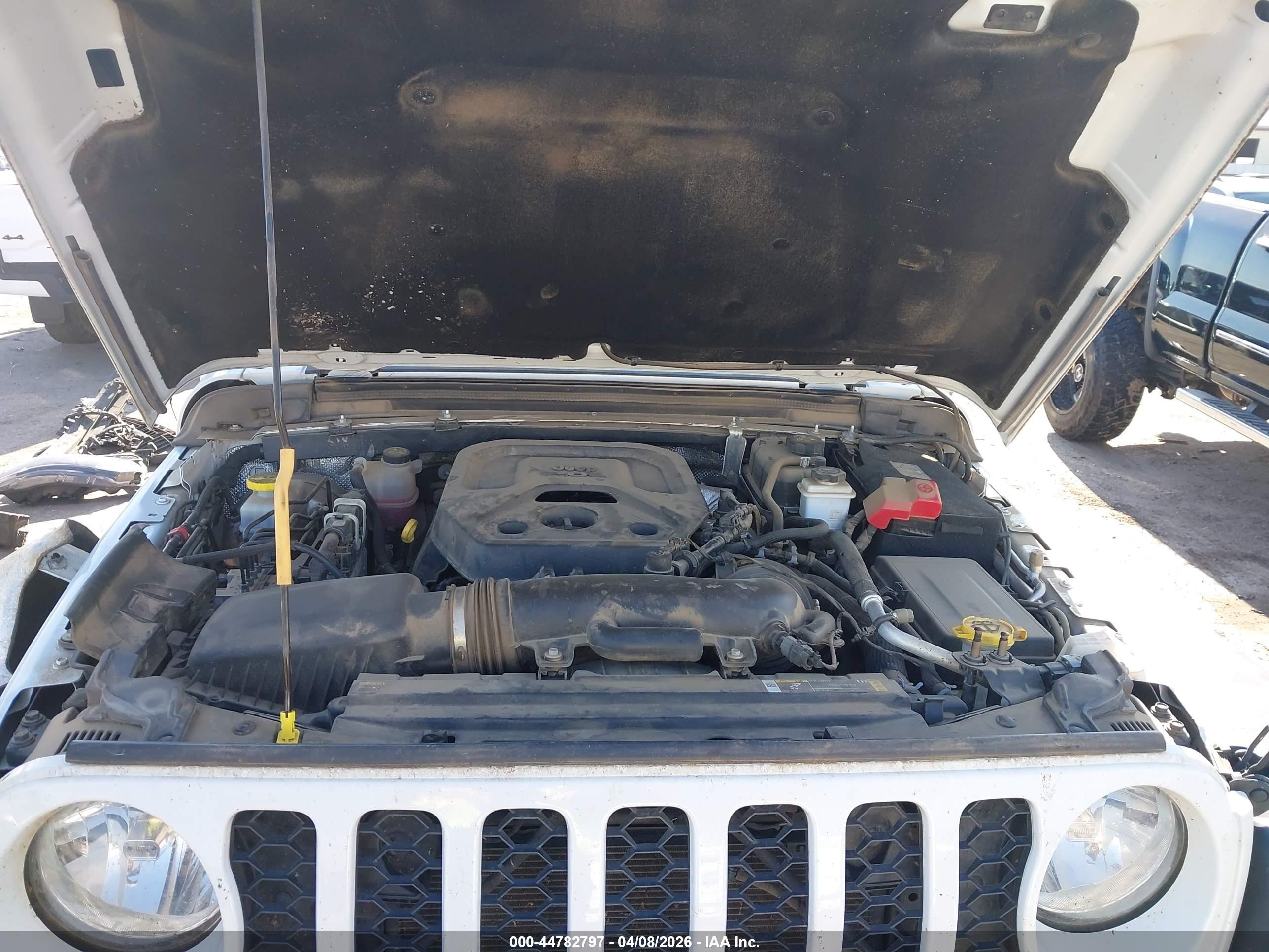 2024 Jeep Wrangler 4-door Sport Rhd 4x4 White vin: 1C4PJXKNXRW233987