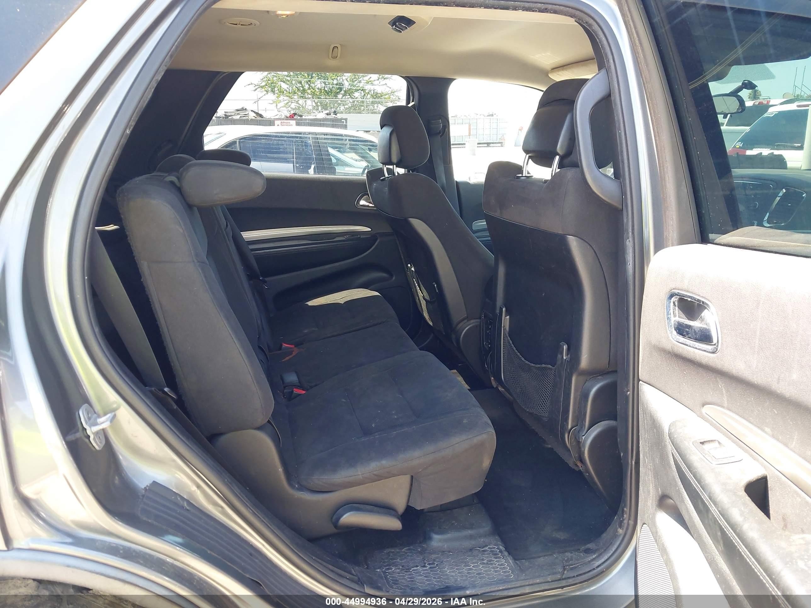 2012 Dodge Durango Sxt Gray vin: 1C4RDHAG0CC138372