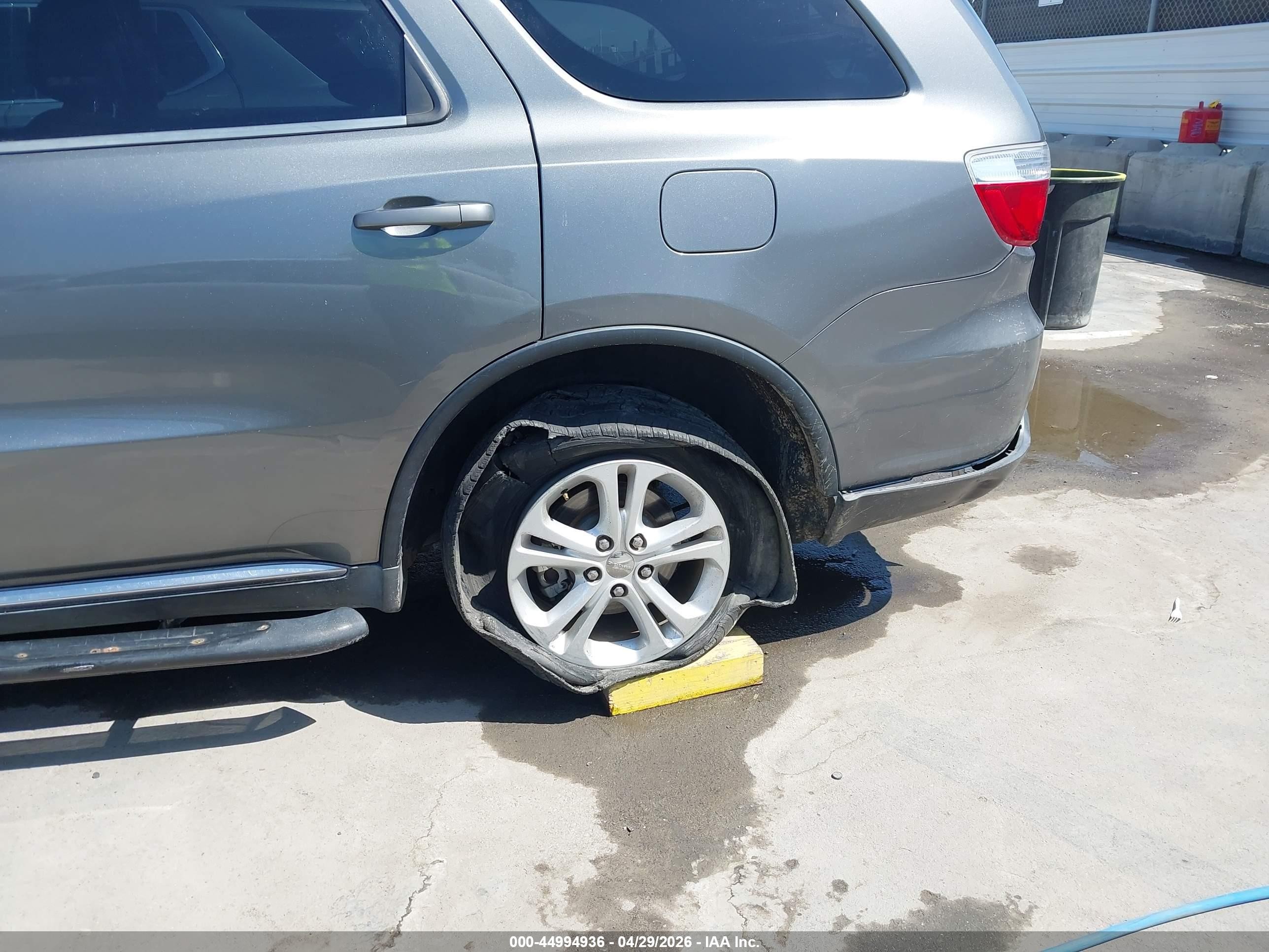 2012 Dodge Durango Sxt Gray vin: 1C4RDHAG0CC138372