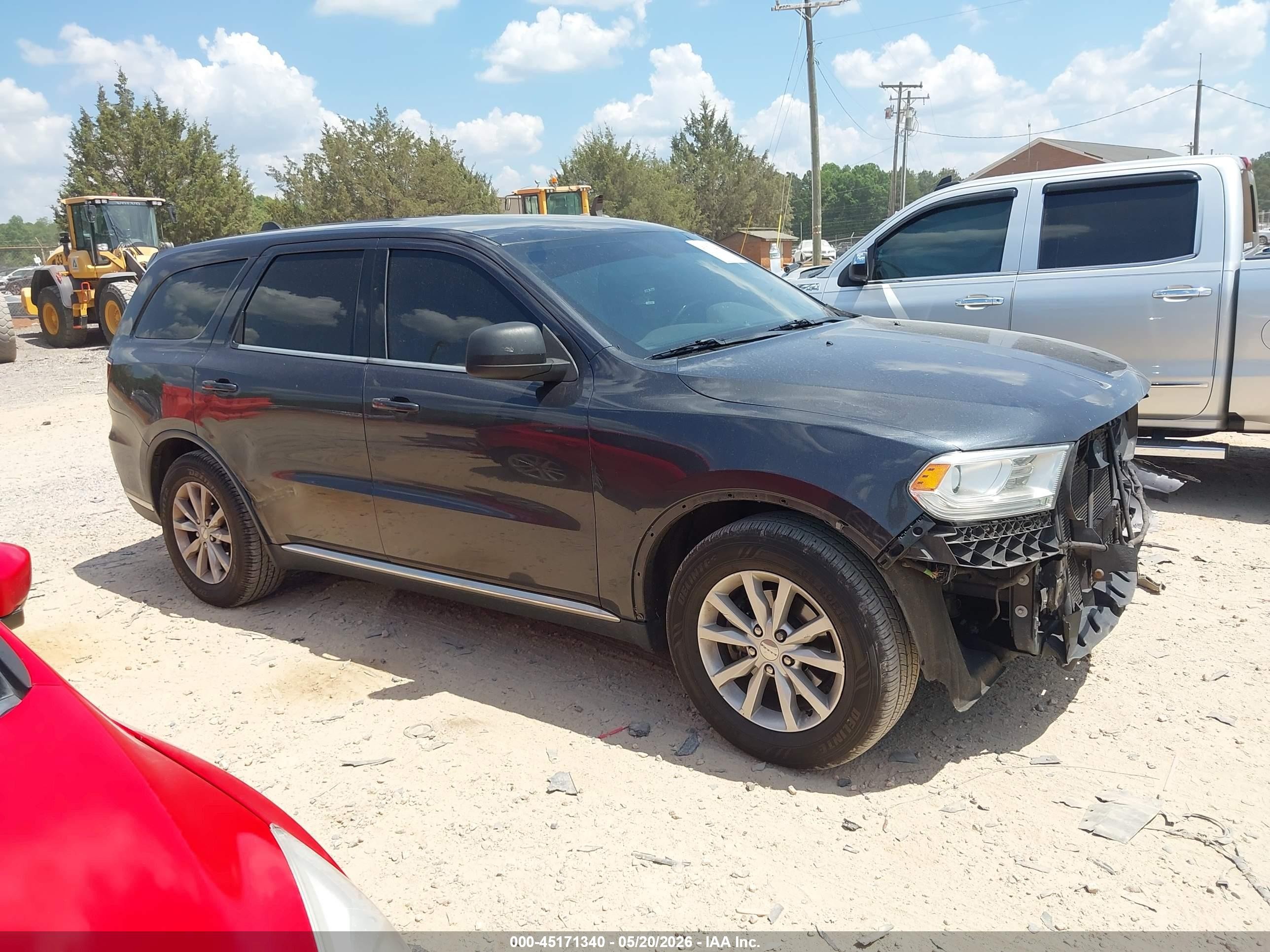 2014 Dodge Durango Sxt Черный vin: 1C4RDHAG0EC973908