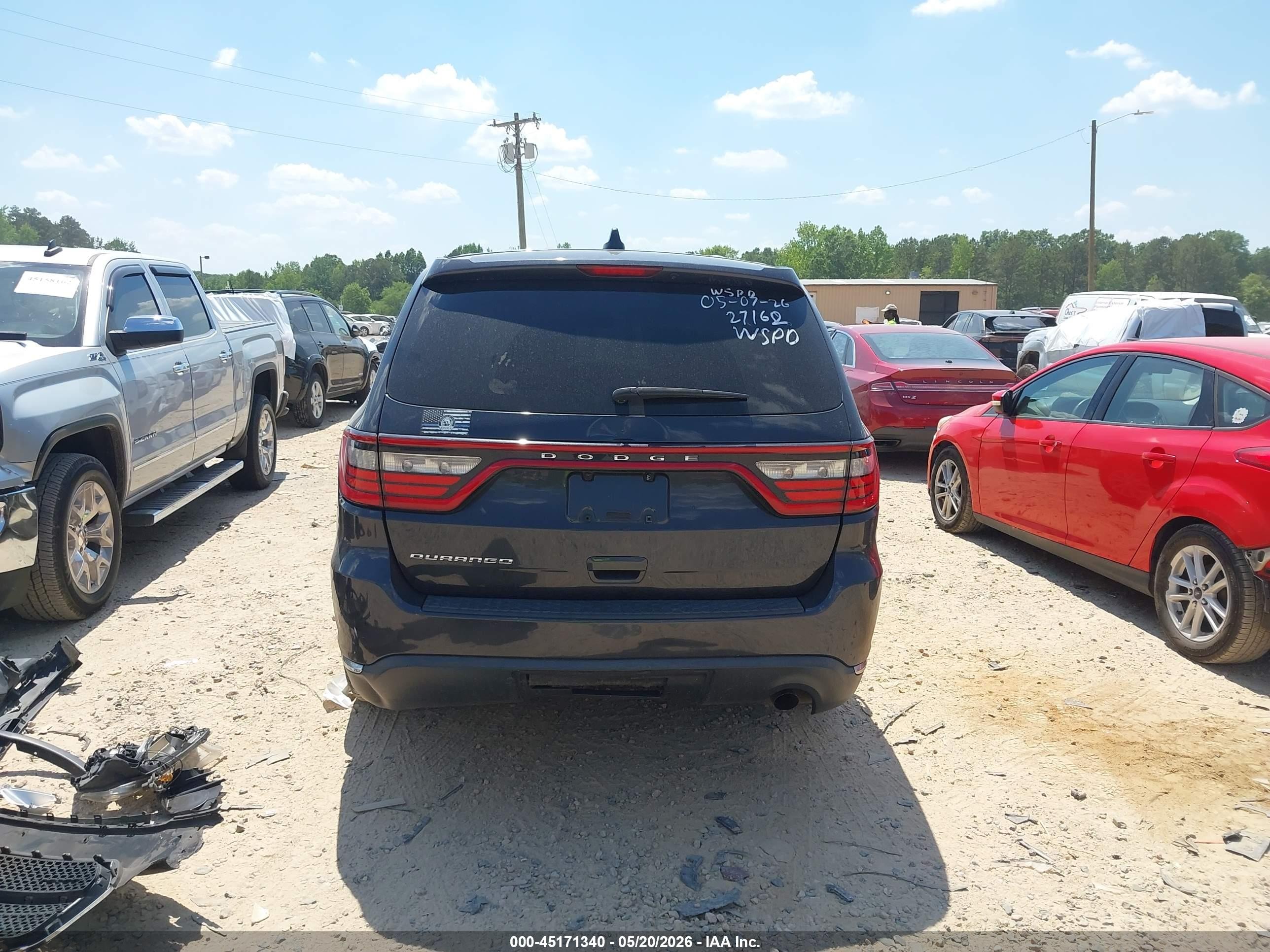 2014 Dodge Durango Sxt Черный vin: 1C4RDHAG0EC973908