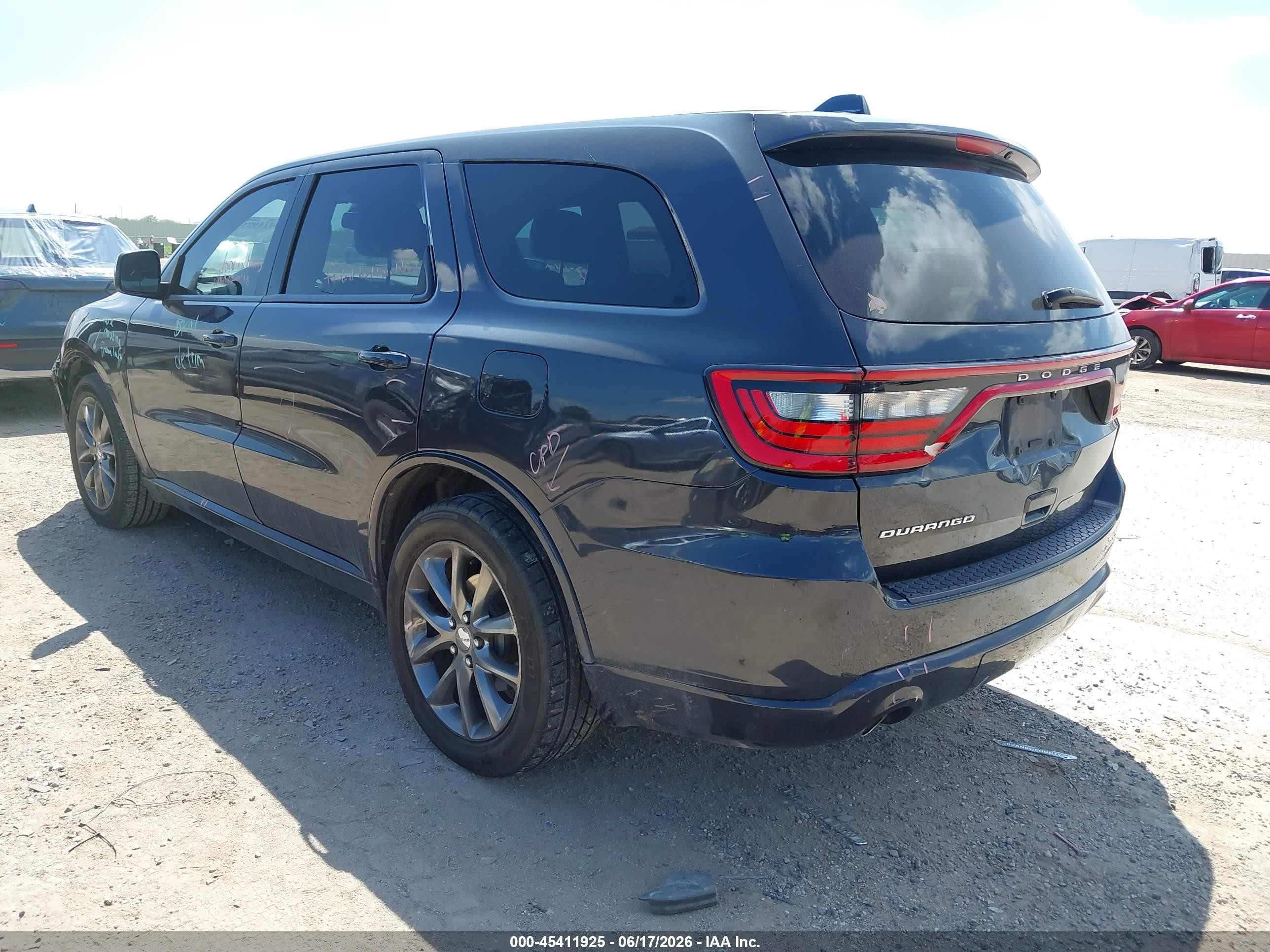 2015 Dodge Durango Sxt Gray vin: 1C4RDHAG0FC132754