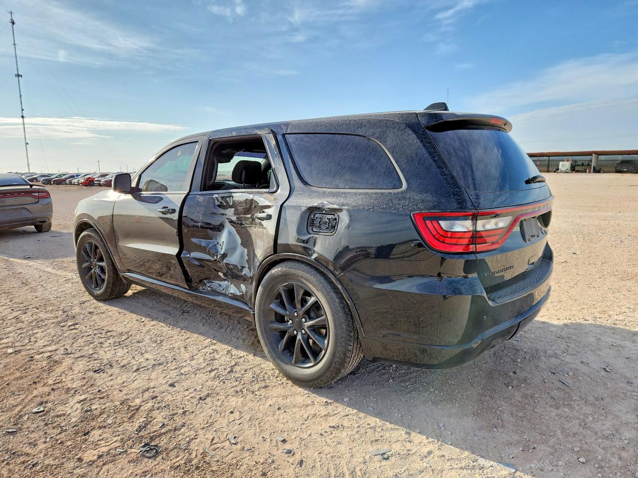 2018 Dodge Durango Sxt Black vin: 1C4RDHAG0JC490204