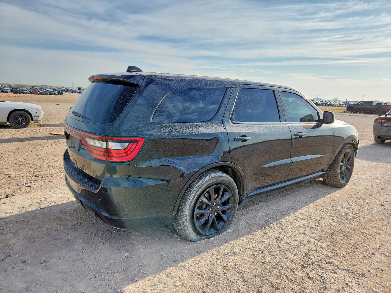 2018 Dodge Durango Sxt Black vin: 1C4RDHAG0JC490204