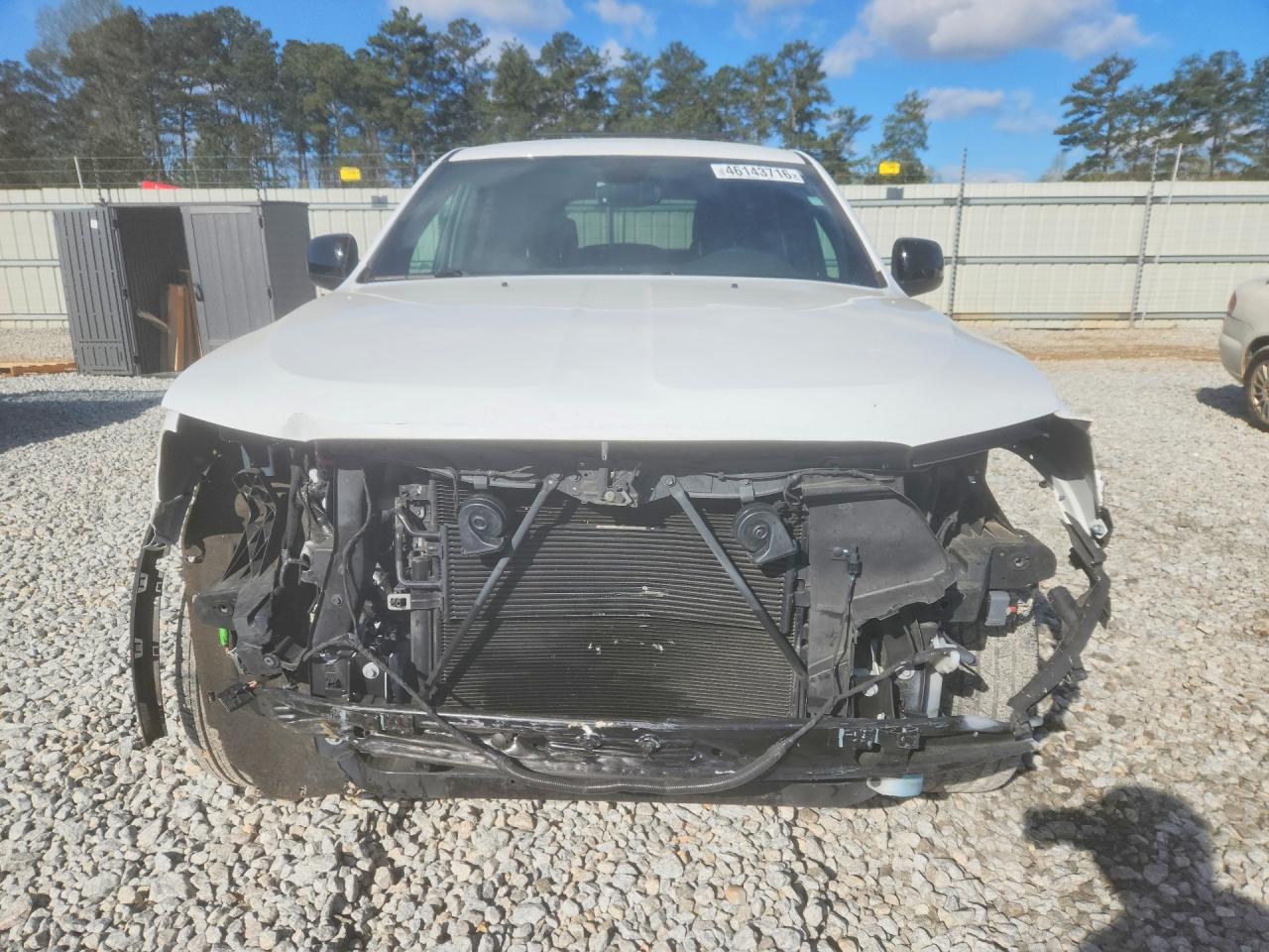 2023 Dodge Durango Sxt White vin: 1C4RDHAG0PC635119