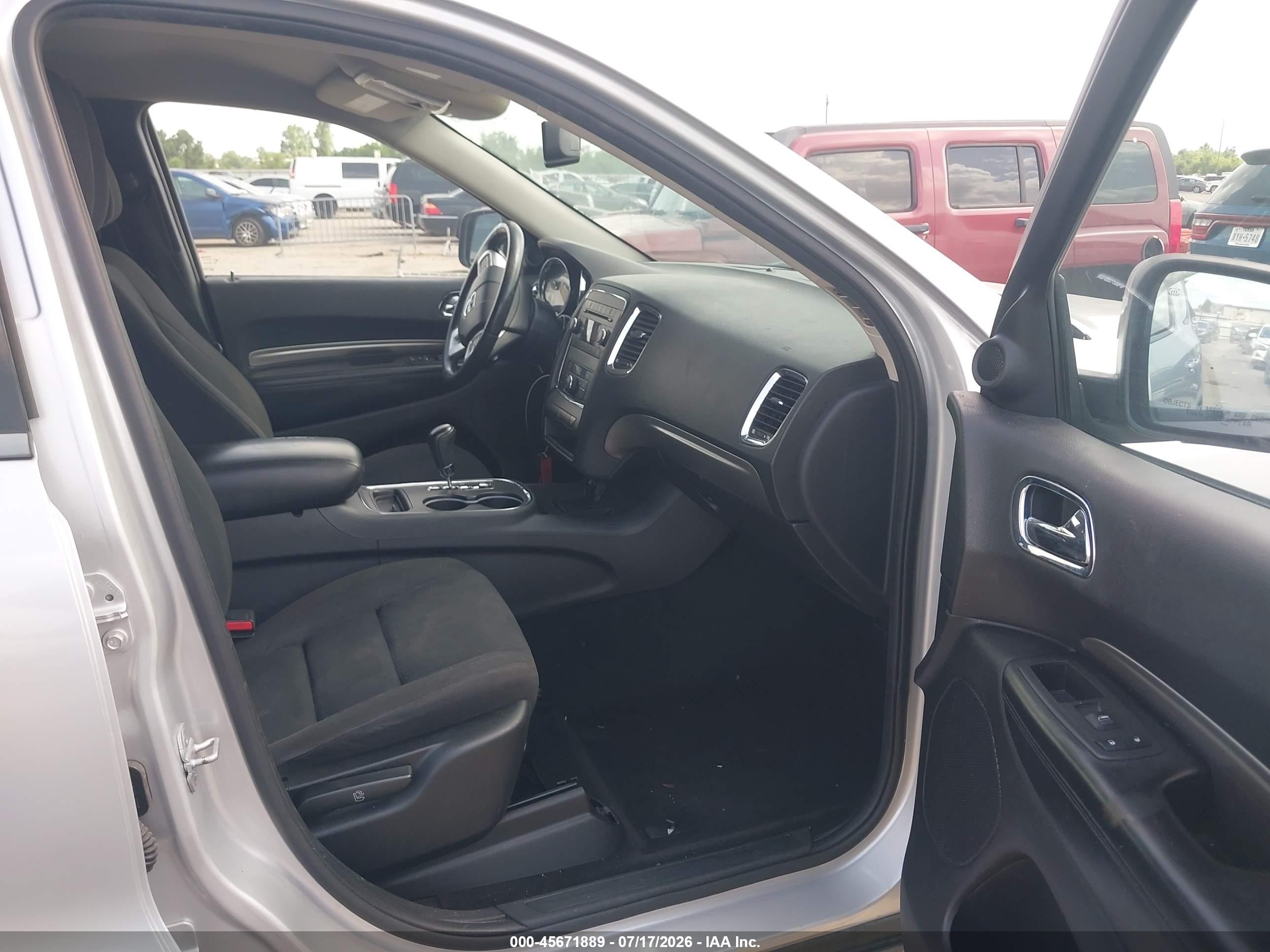 2013 Dodge Durango Sxt Серебряный vin: 1C4RDHAG1DC530147