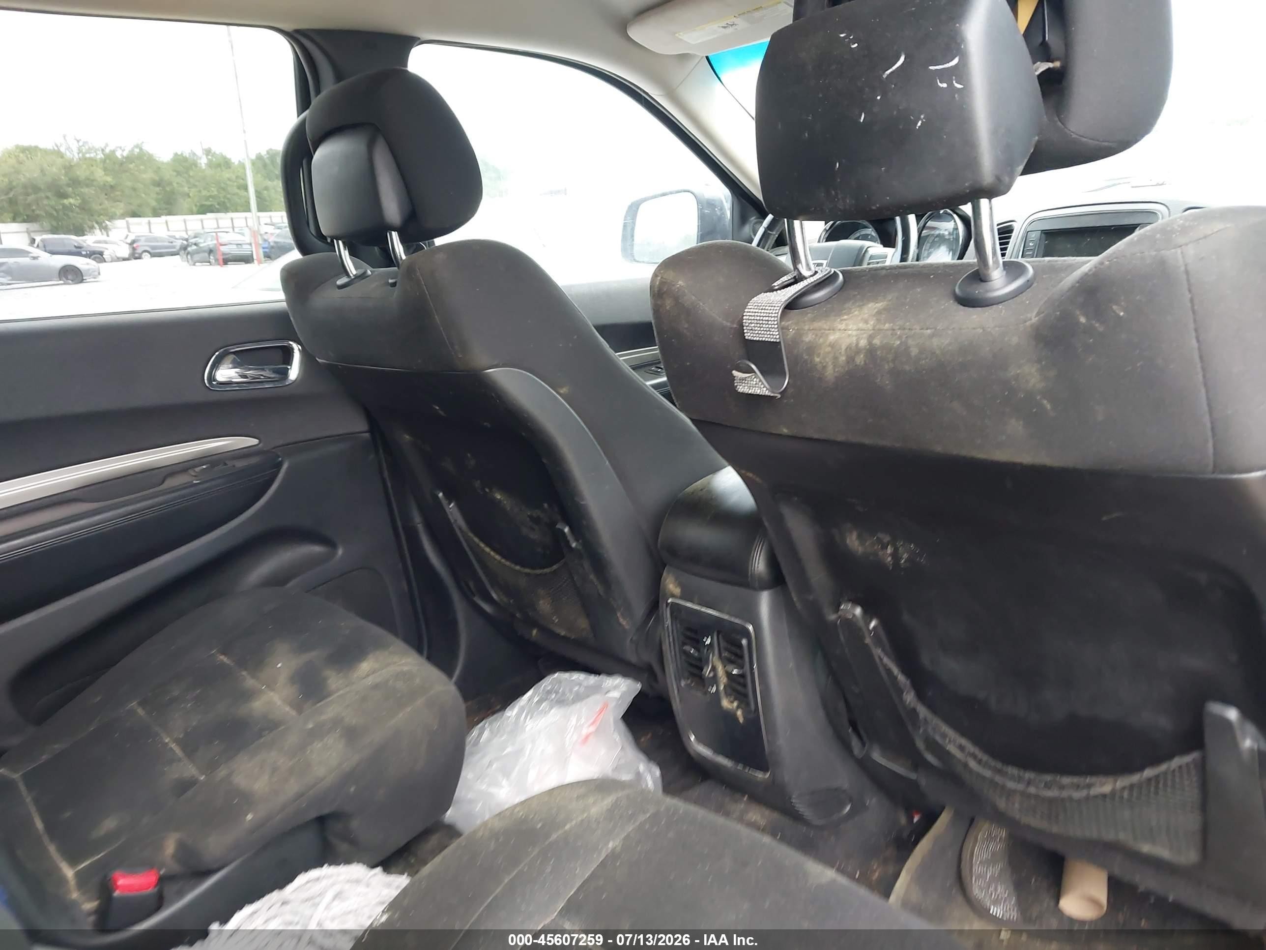 2013 Dodge Durango Sxt Black vin: 1C4RDHAG1DC689329