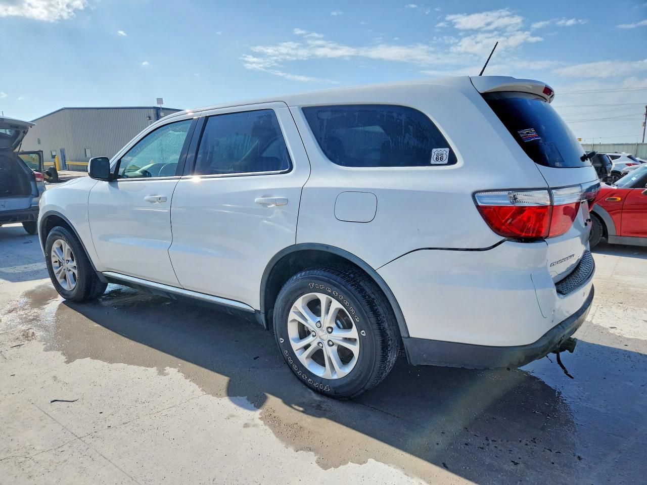 2013 Dodge Durango Sxt Белый vin: 1C4RDHAG1DC690917