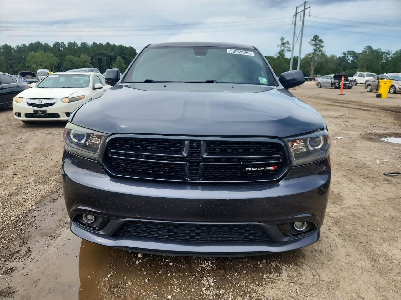 2015 Dodge Durango Sxt Blue vin: 1C4RDHAG1FC169277